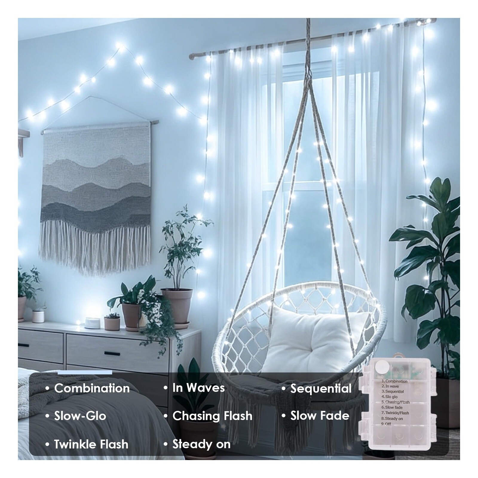 Phewnyzo LPW0821W132 Christmas-String-Lights - View #5