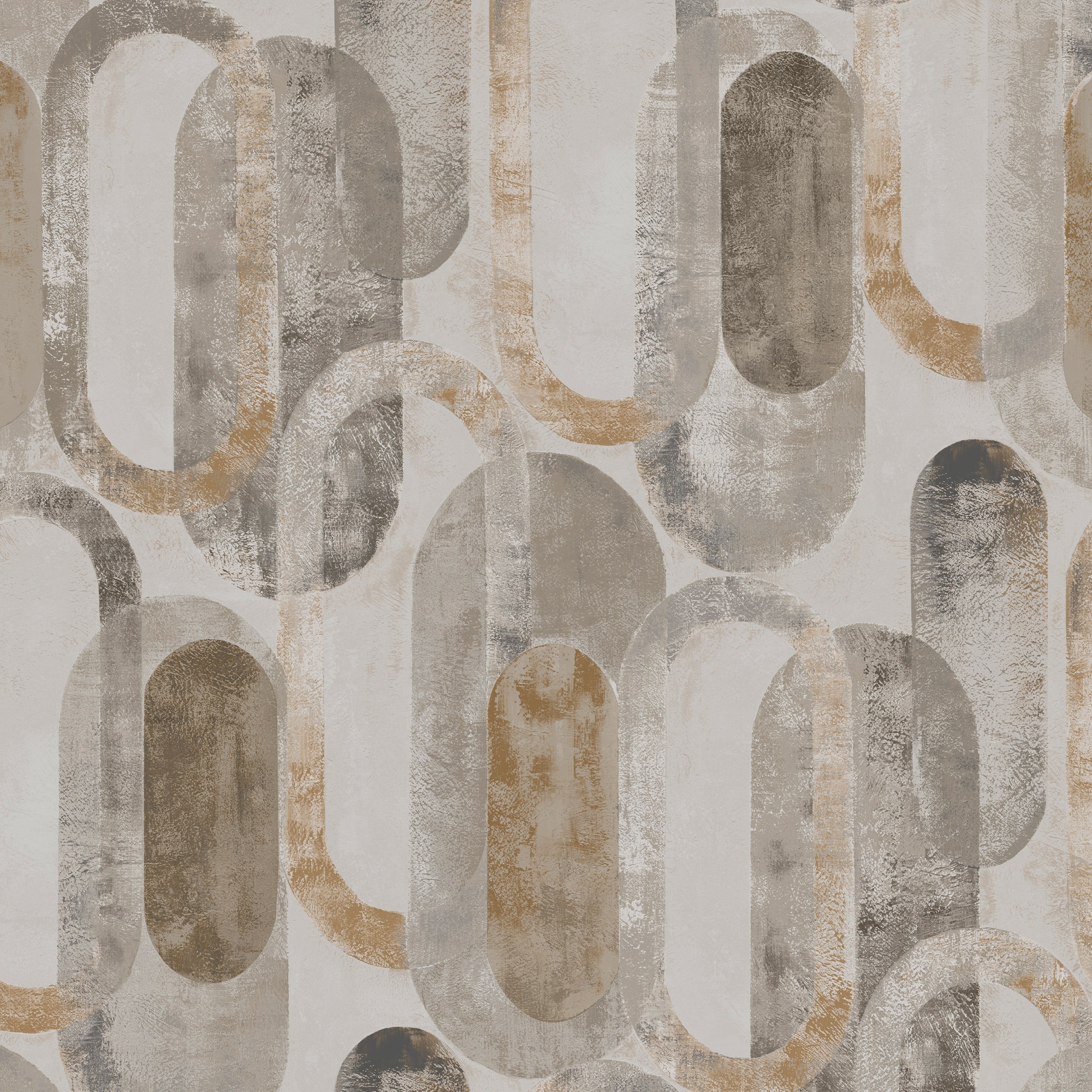 Sublime 12113794 8-in Gold Non-woven Geometric 56-sq ft Unpasted Paste the wall Wallpaper Sample