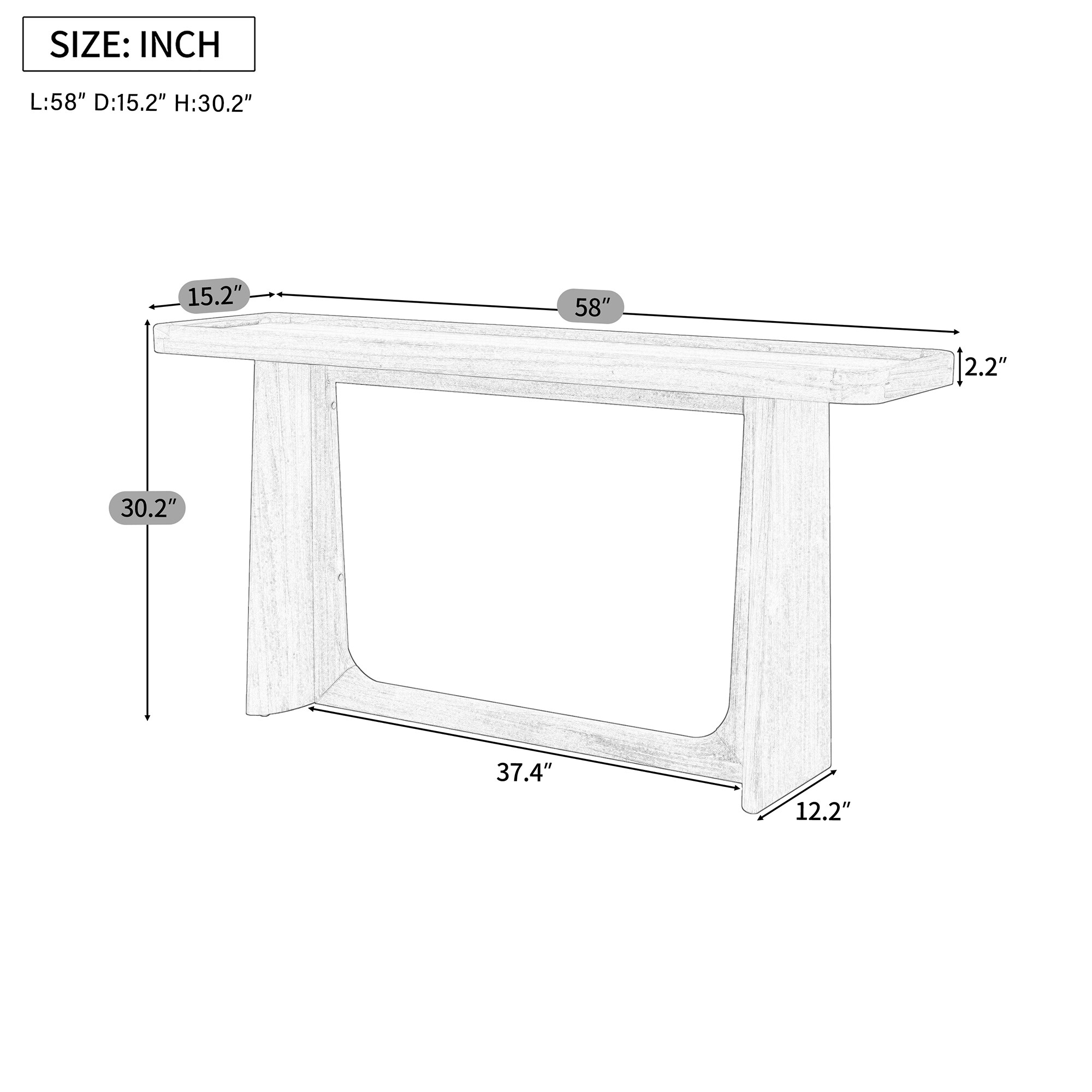 Bybafun YC9900017 Console-Sofa-Tables - View #3