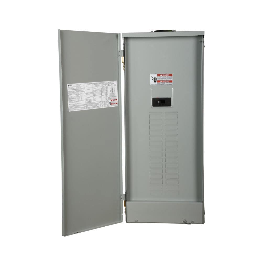 Eaton Type BR 200-Amp 30-Spaces 40-Circuit Outdoor Main Breaker Load ...