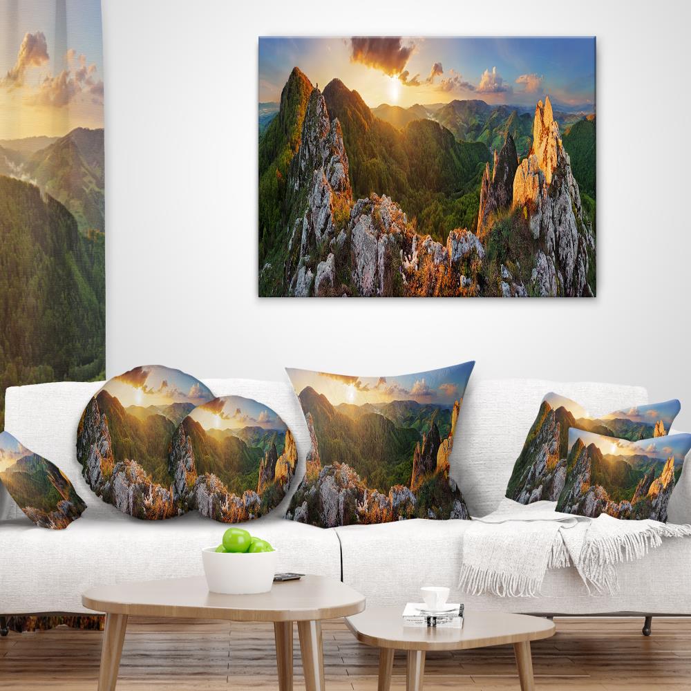 Designart 30-in H x 40-in W Landscape Print on Canvas in the Wall Art ...