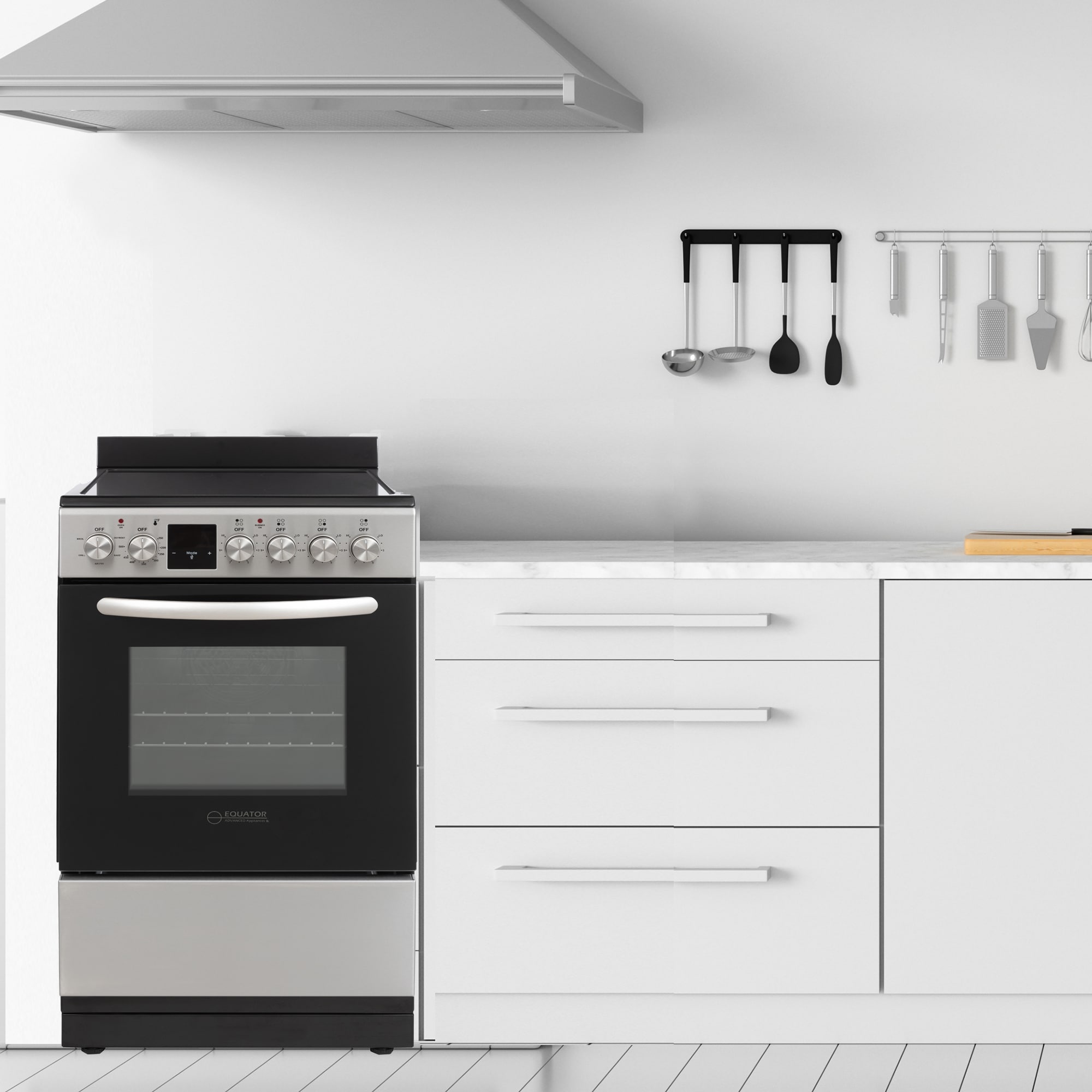 Equator Advanced Appliances ECR 204 STAINLESS Freestanding-Electric-Ranges - View #5