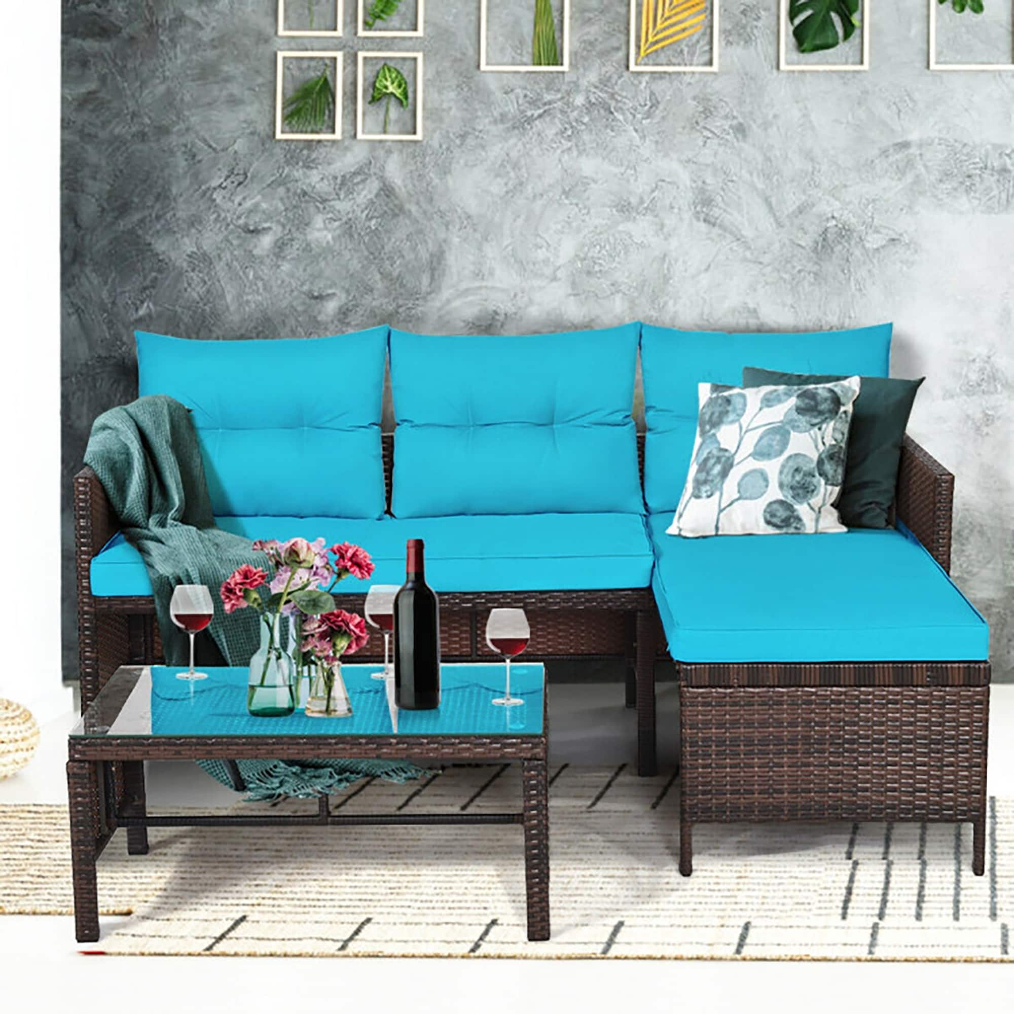 CASAINC WF-HW63870TU-LA Patio-Conversation-Sets - View #4