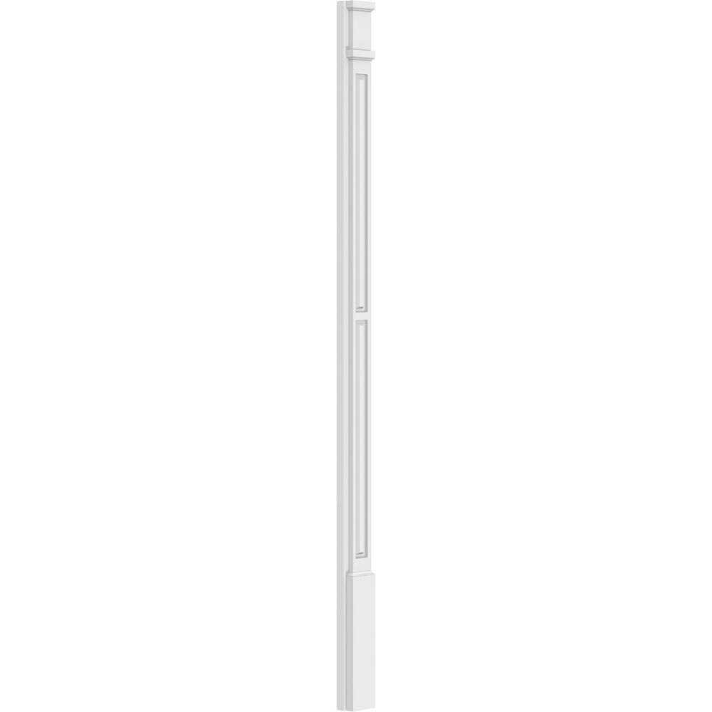 Ekena Millwork PILP04X072DRP02-2 Entry-Door-Casing-Accents - View #4