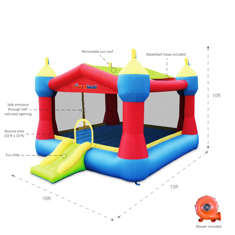 Inflatable Dragon Quest Bounce House Bounceland 9022 