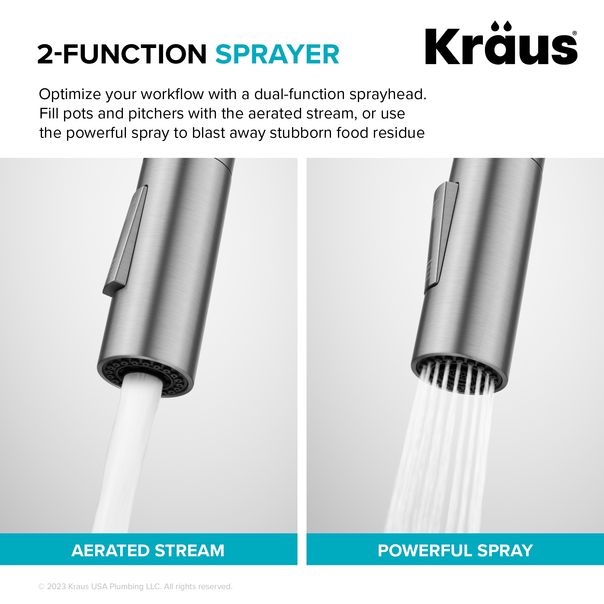 Kraus KSF-2830SFACB Kitchen-Faucets - View #13