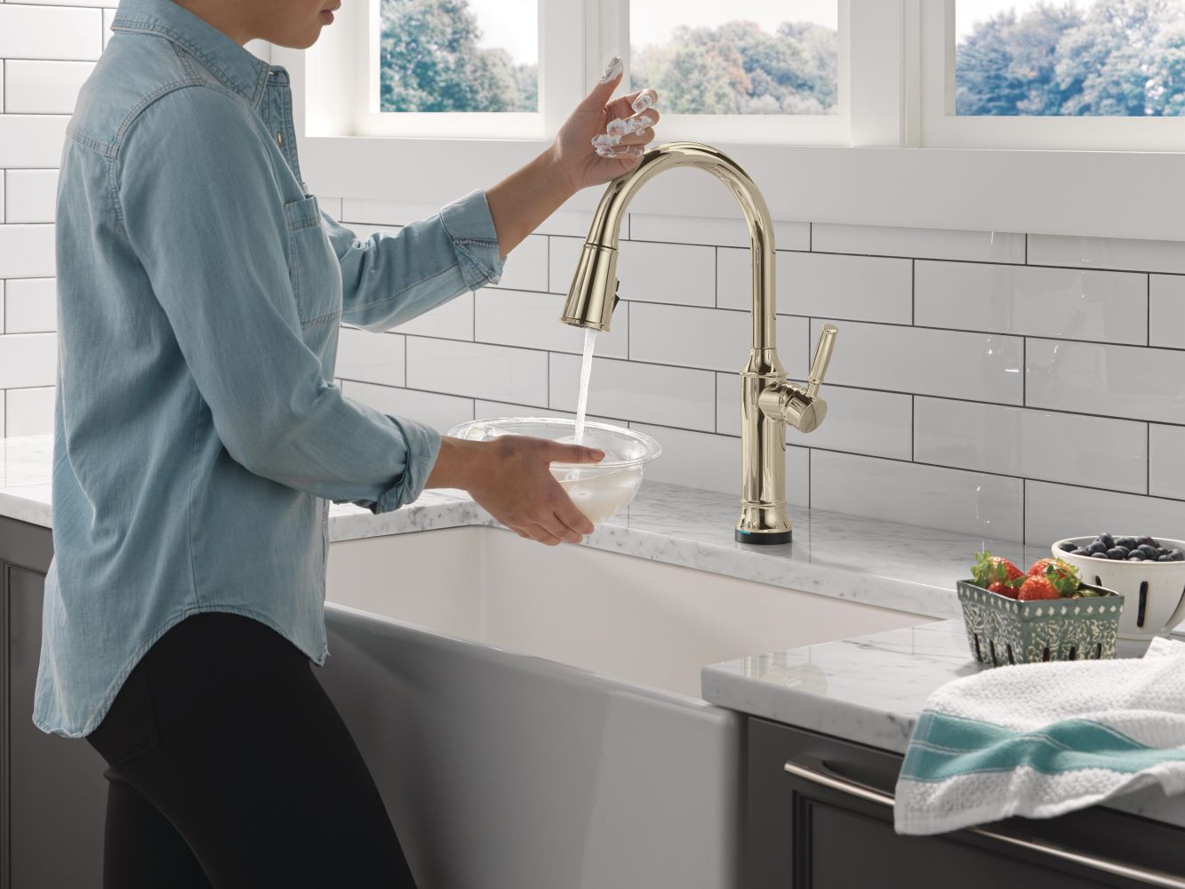 Delta 9184TL-PN-PR-DST Kitchen-Faucets - View #13