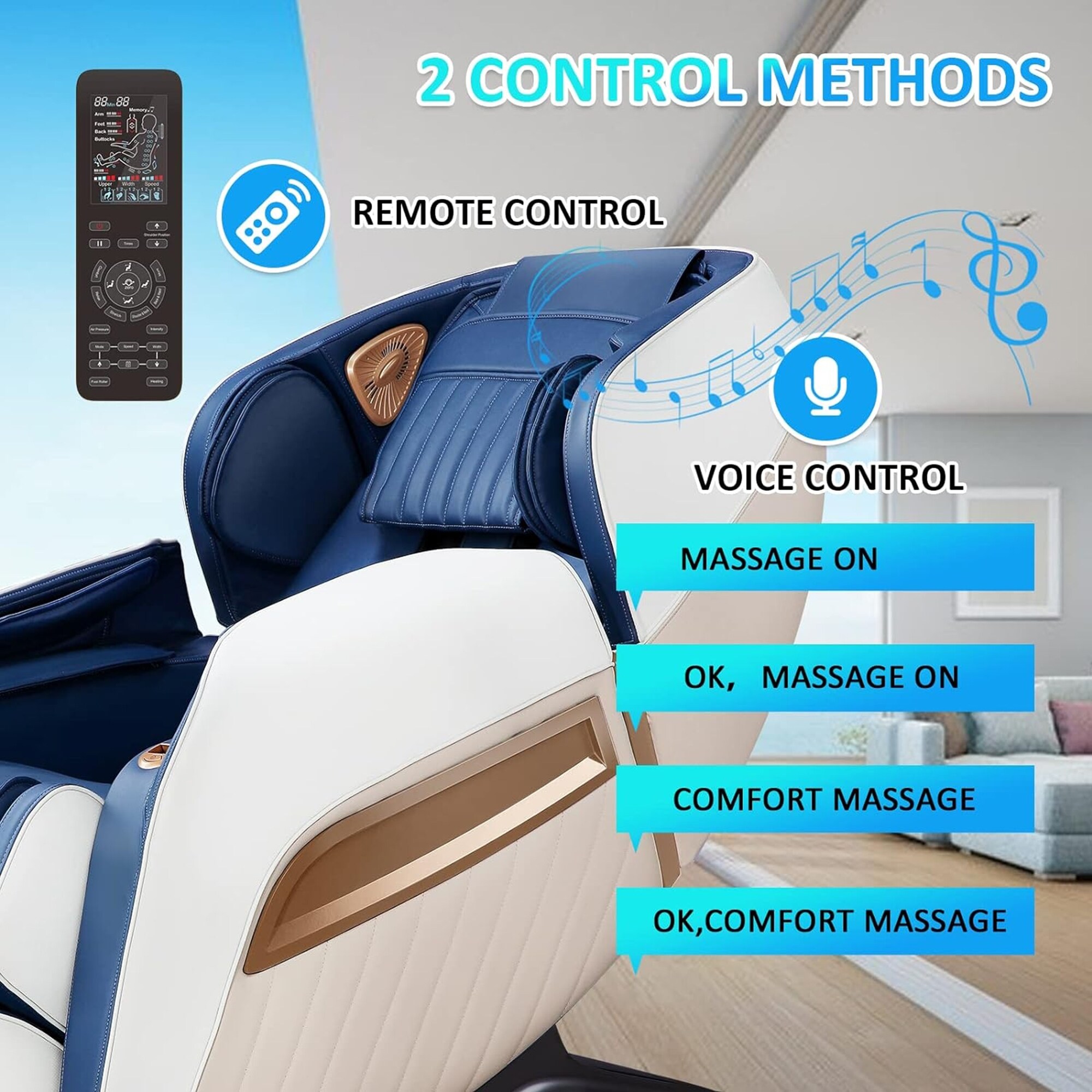 Medfinity HHA305-BEI Massage-Chairs - View #6