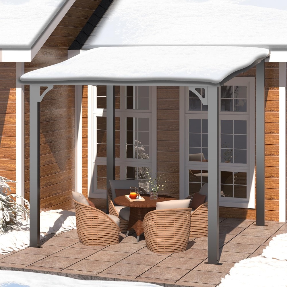 AECOJOY 16415BK-LS02 Wood-Resin-Gazebos - View #2