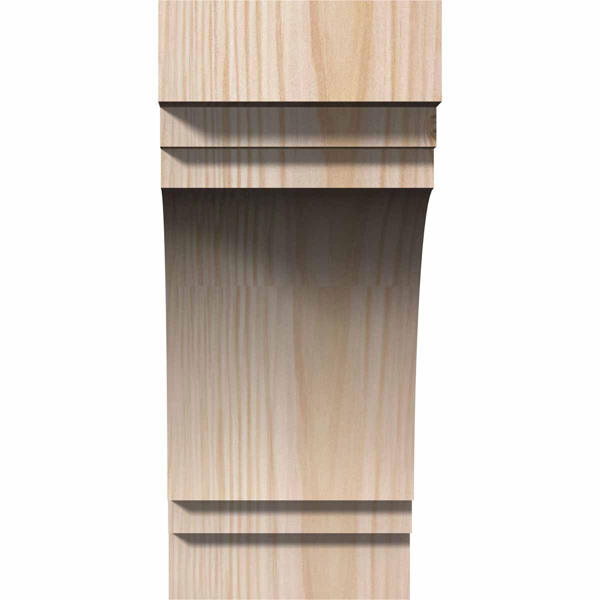 Ekena Millwork COR04X08X08PEC00SDF corbels - View #2
