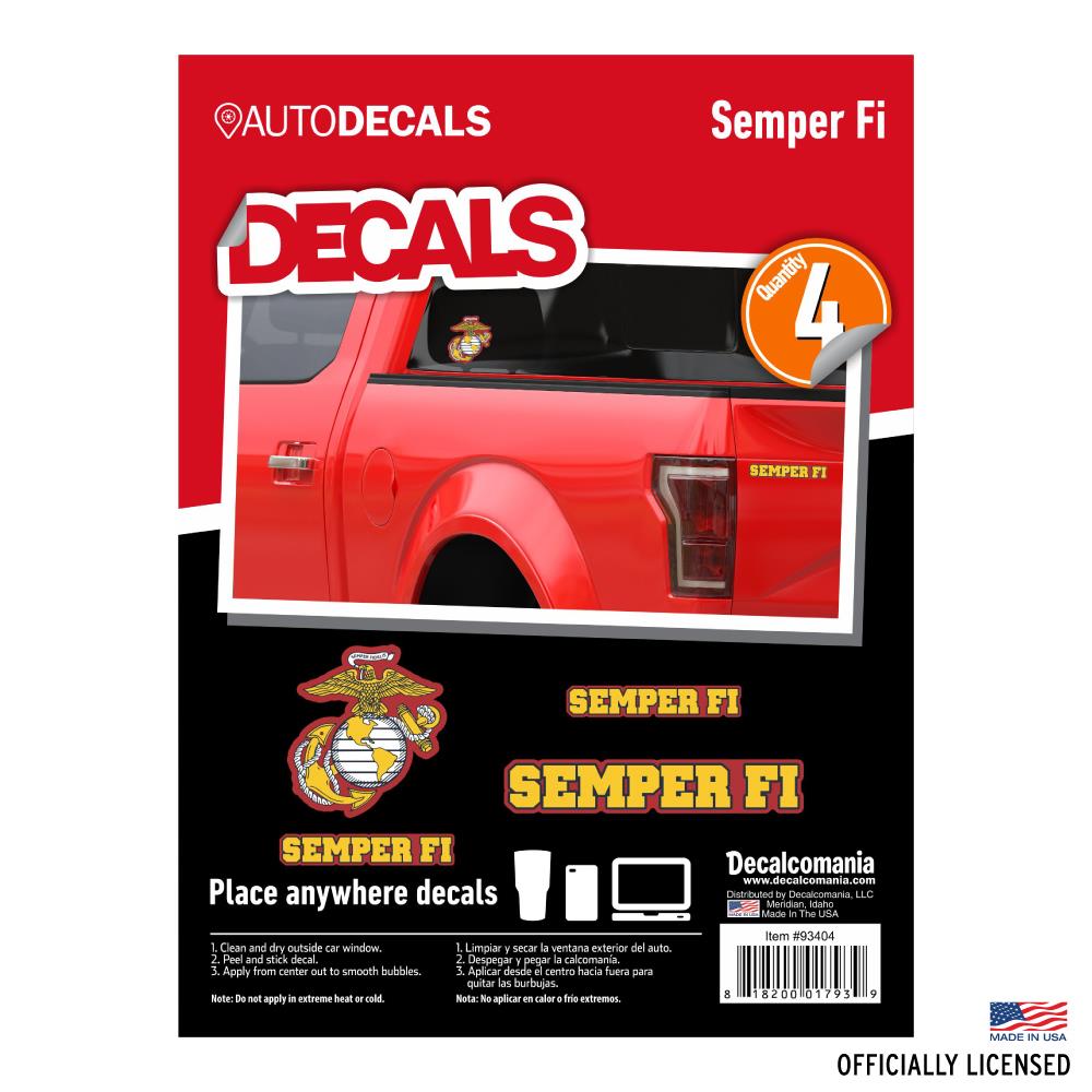 Decalcomania 93404 8-Inches H x 6-Inches W Patriotic Print