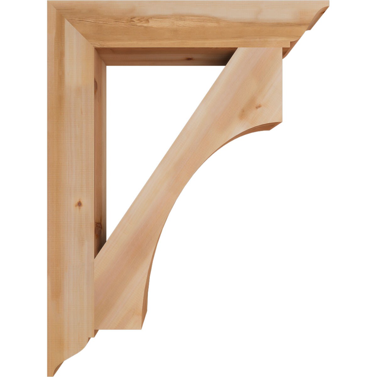 Ekena Millwork BKT06X36X48WTL01SWR Exterior-Brackets-Braces - View #3