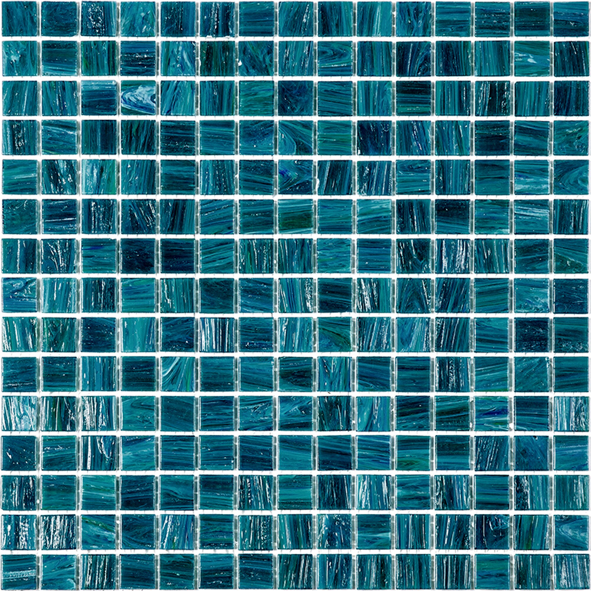 Apollo Tile Celestial Skobeloff Green 12-in x 12-in Glossy Glass Uniform Squares Floor and Wall Tile (20-sq. ft/ Carton)
