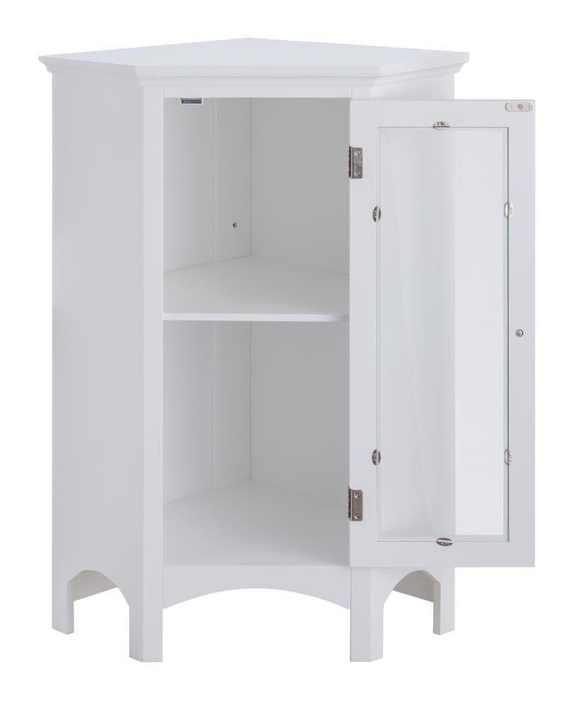 RiverRidge Prescott 11.75-in x 60-in x 13-in White Freestanding Soft Close  Linen Cabinet in the Linen Cabinets department at