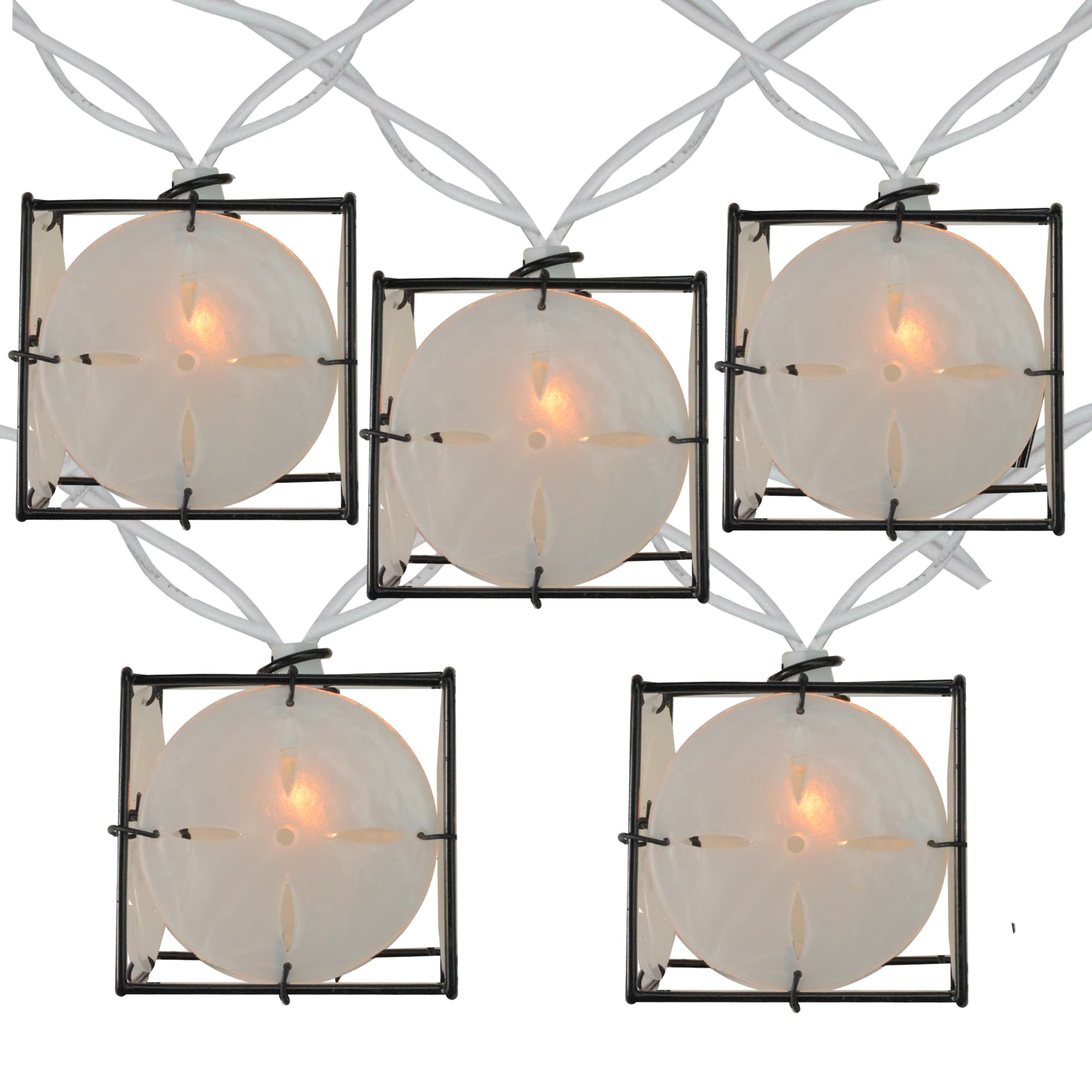 Sienna 31476941 10 -Count 7.5-ft White Incandescent Plug-In Christmas String Lights