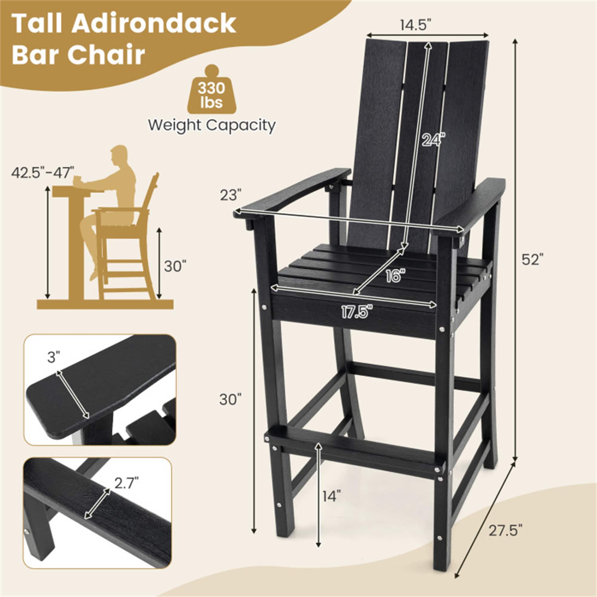 BABOOM BOM-11903BK-CO Patio-Chairs - View #3