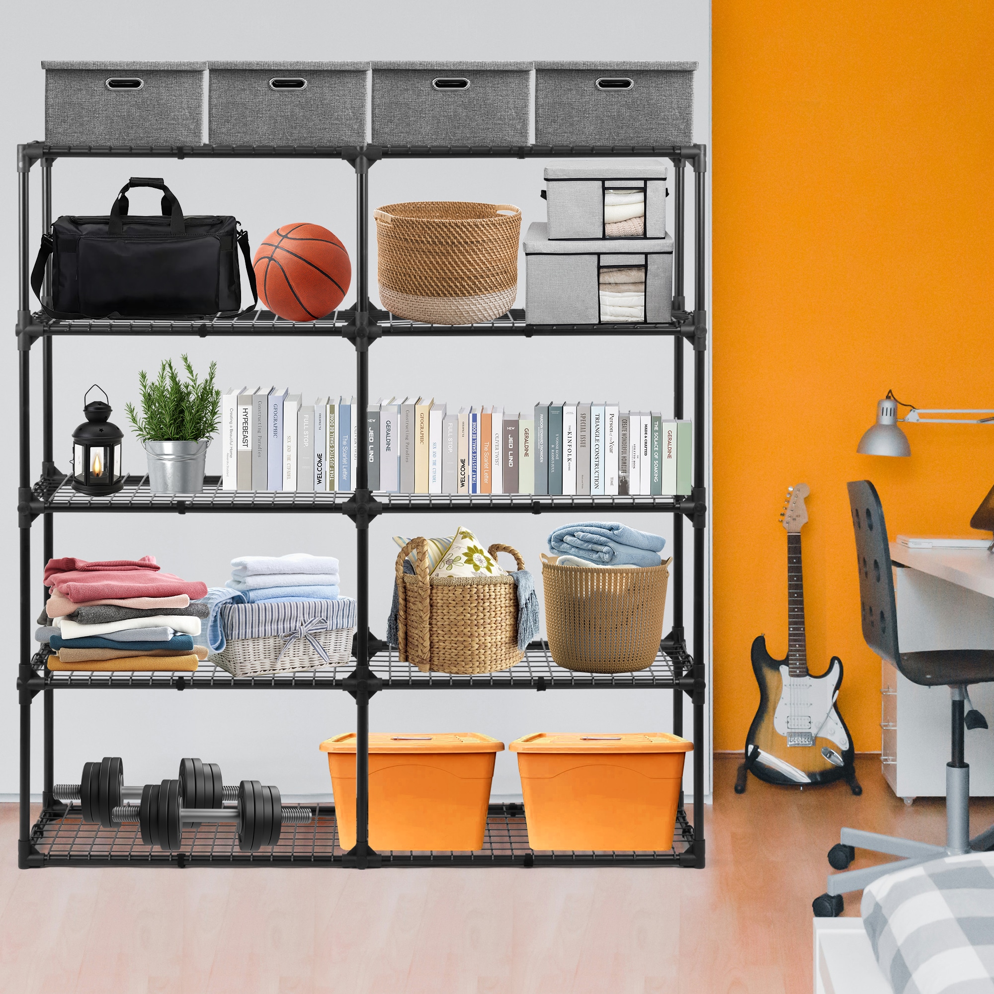 Kahomvis KGS-QPS4-905 Free-Standing-Shelving - View #4