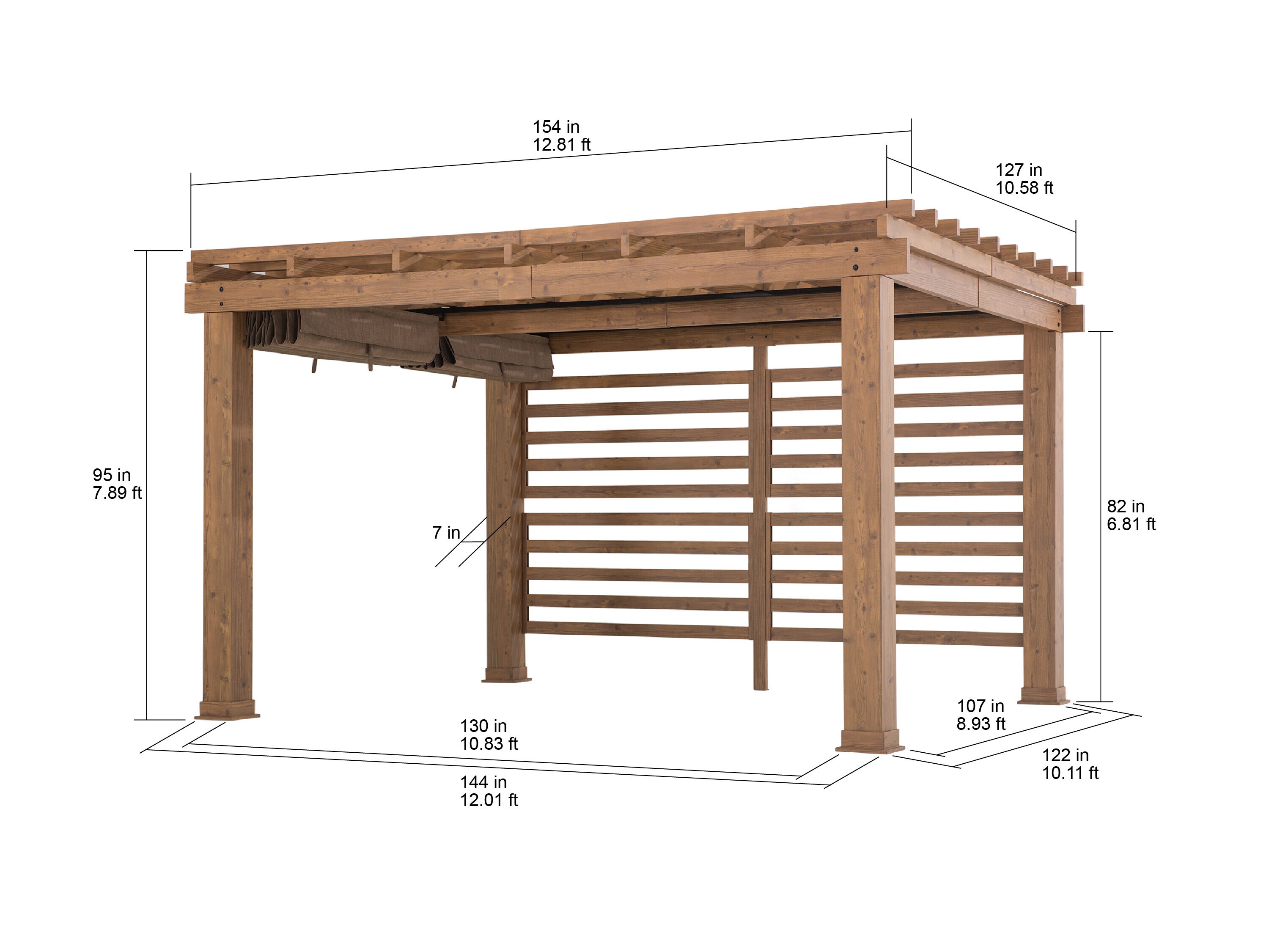 Sunjoy A106009500 Pergolas-2 - View #7