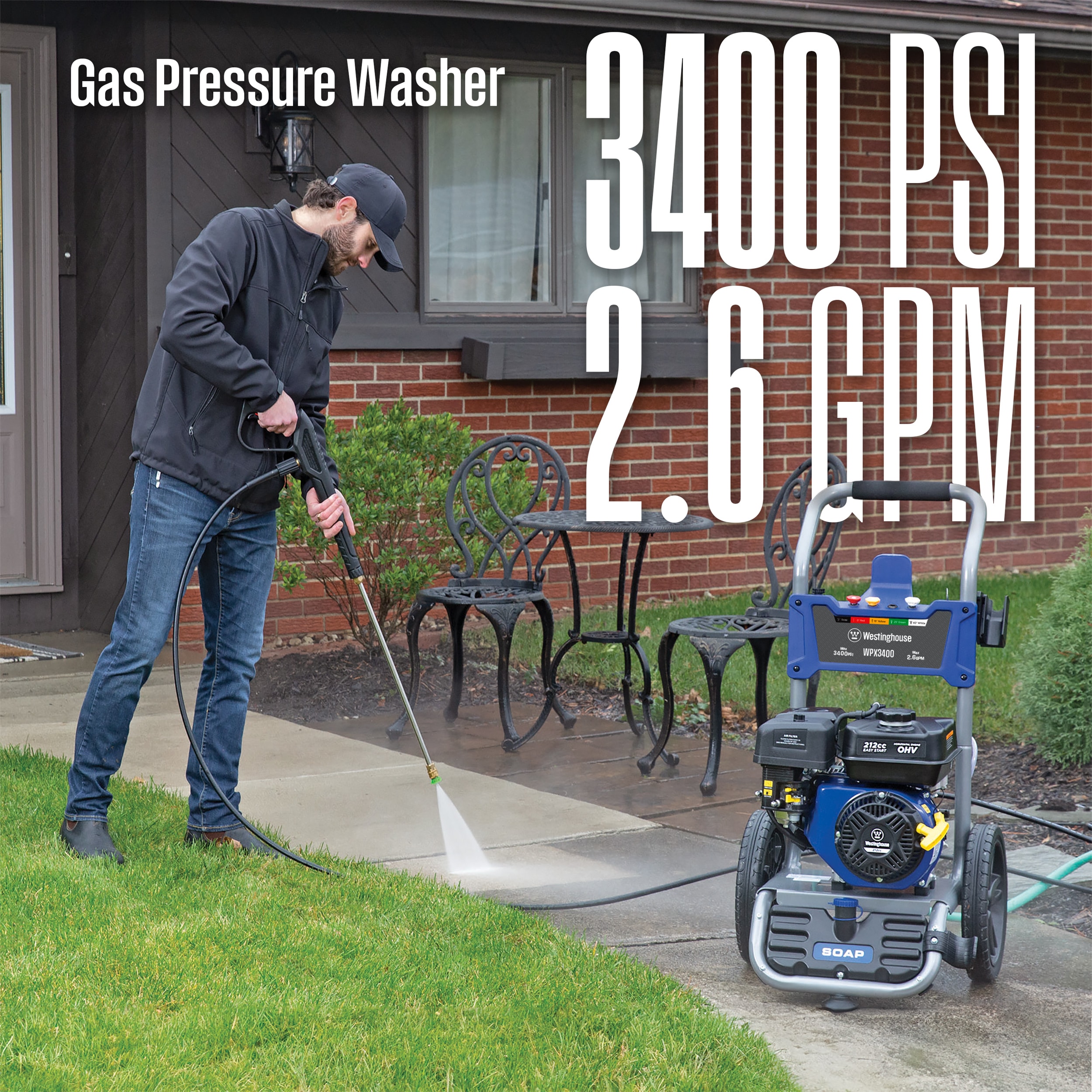 Gas pressure washer on outlet sale near me