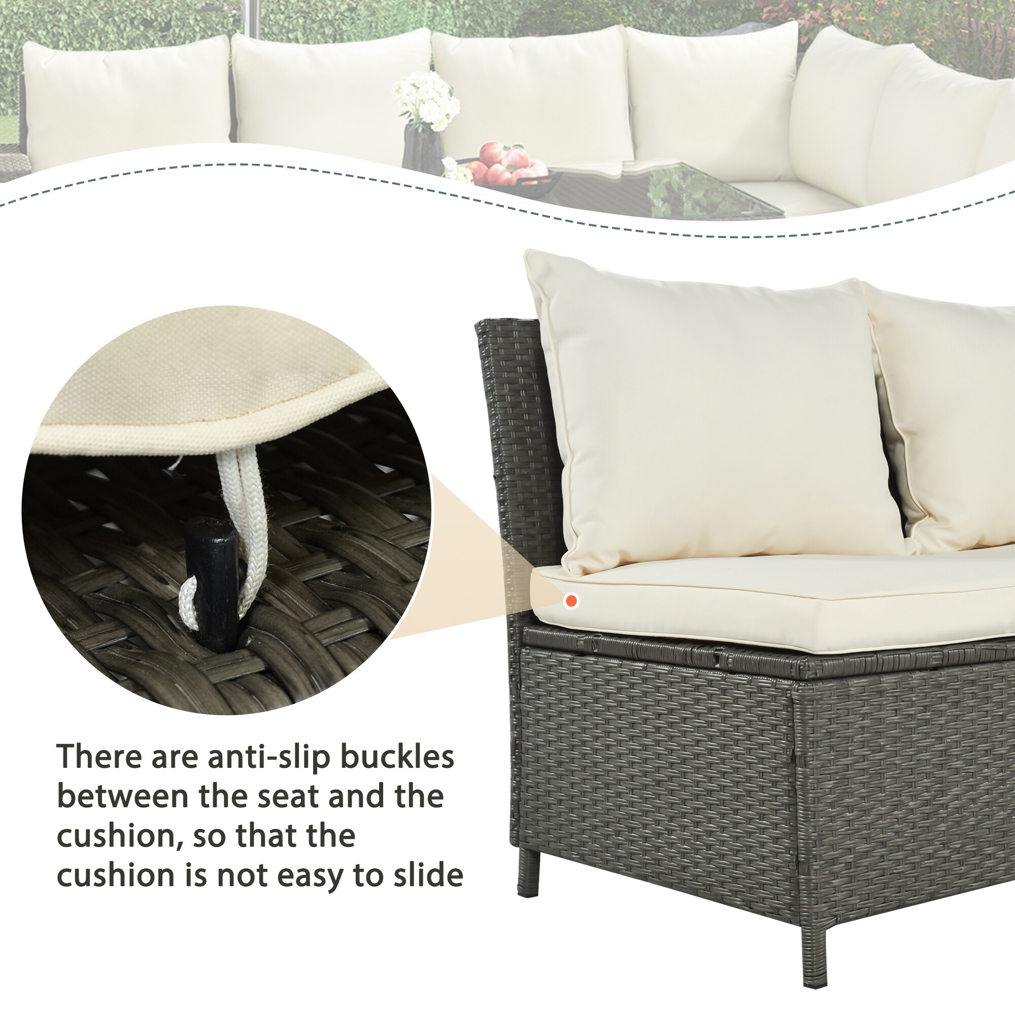Forclover ALW50-15 Patio-Conversation-Sets - View #7
