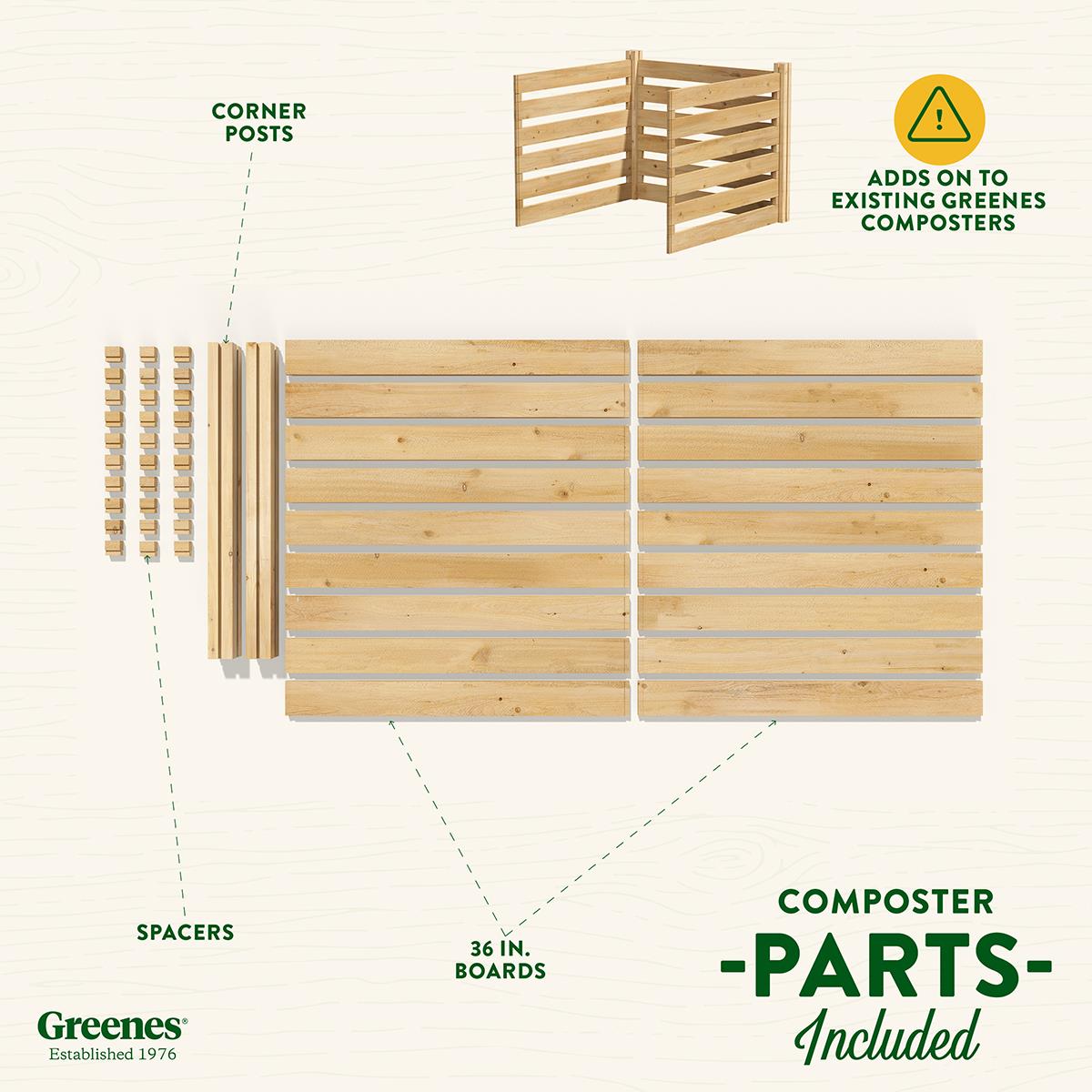Greenes Fence RCCOMP36ADK composters - View #8