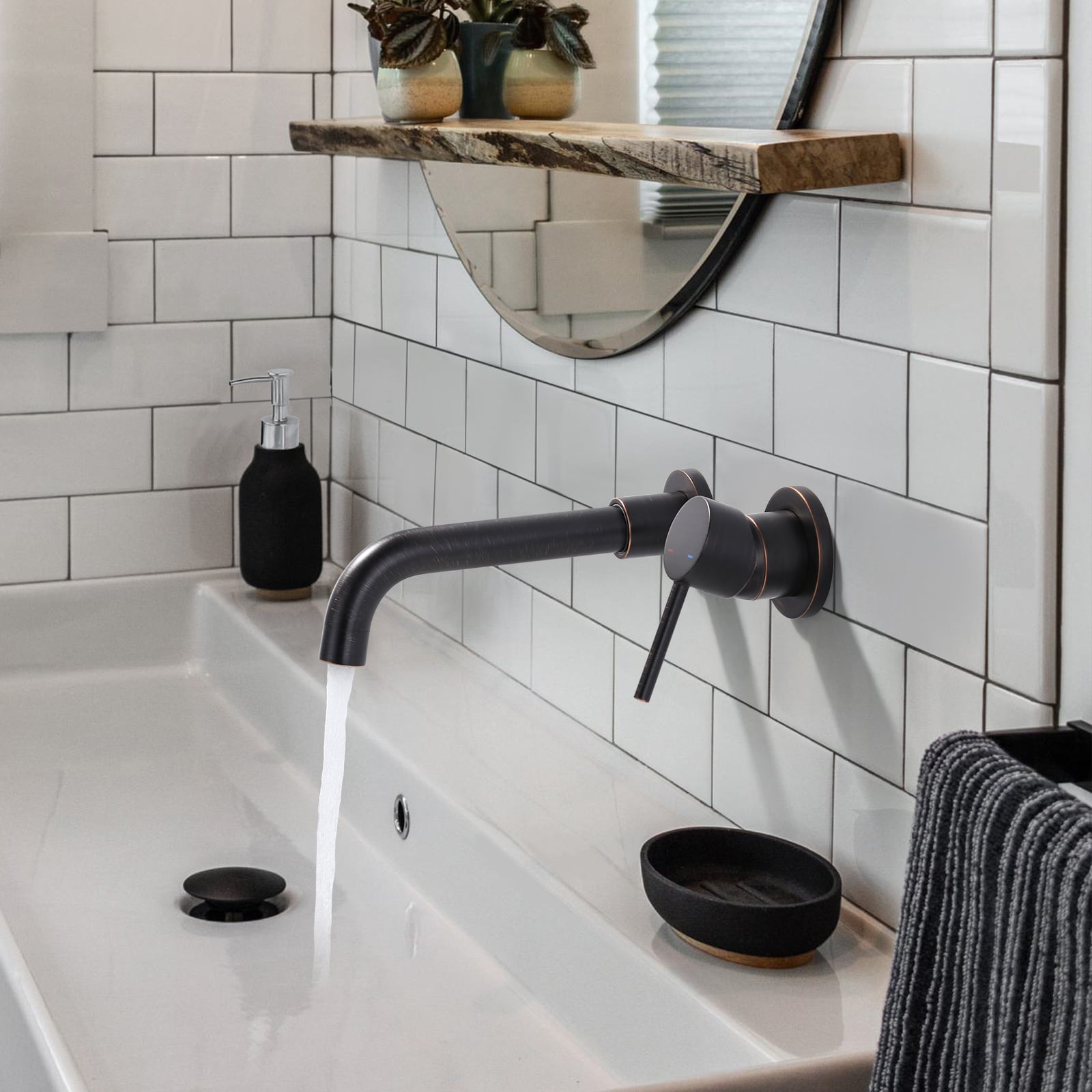 WOWOW 131300RB-LW Lavatory-Faucets - View #3