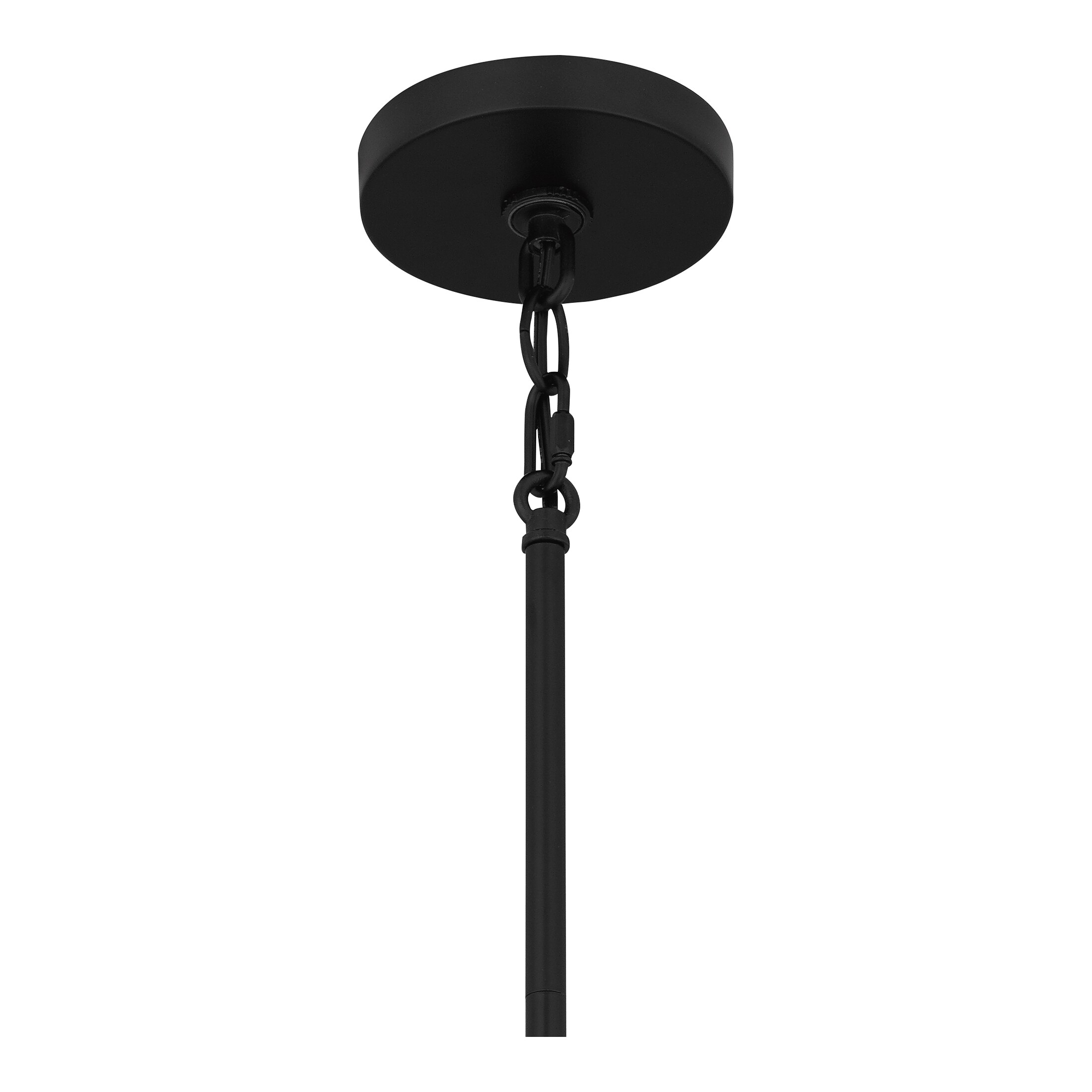 Quoizel Ursa Matte Black Traditional Stained Glass Dome Mini Hanging ...