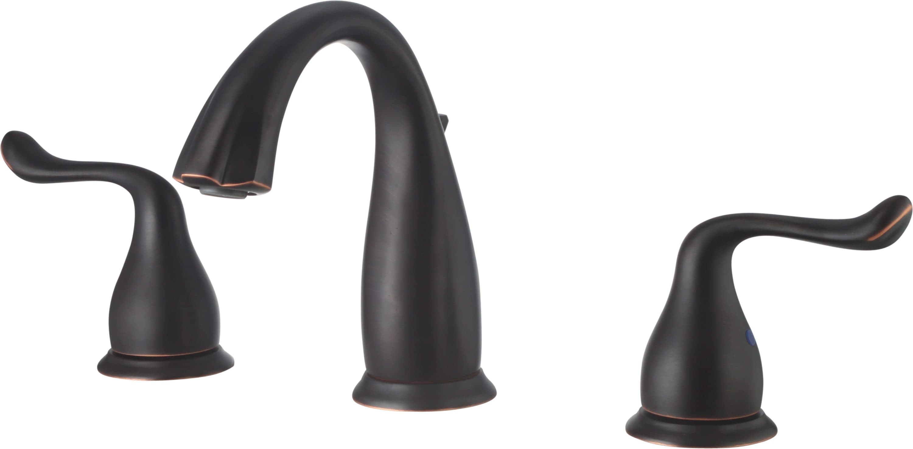 Prestige Oil Rubbed Bronze Wall-mount 2-handle WaterSense Bathroom Sink Faucet with Drain | - CMI 201-7715