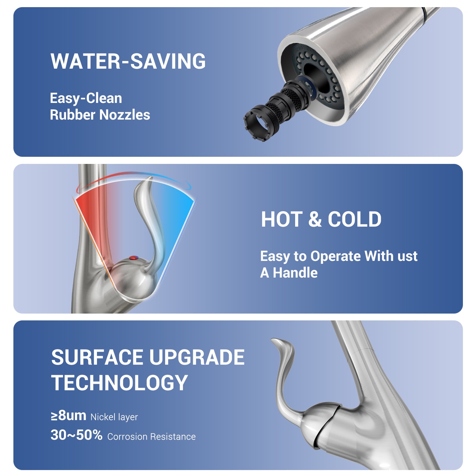 APPASO AP-K149-BN Kitchen-Faucets - View #4