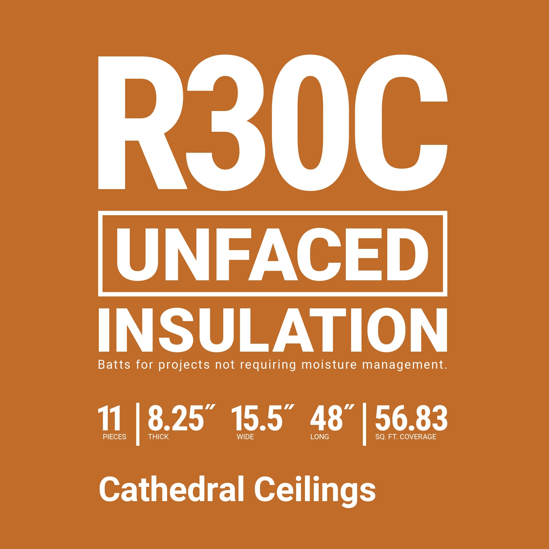 Owens Corning U83 Batt-Insulation - View #3