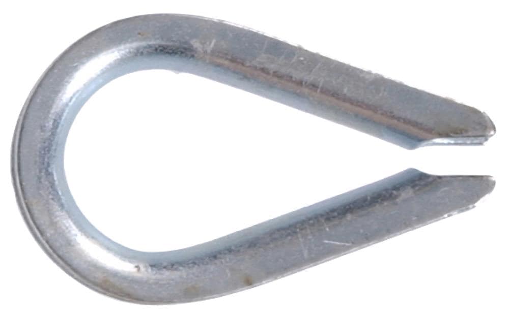 Hillman 1/4-in Zinc Plated Thimble in the Chain Accessories