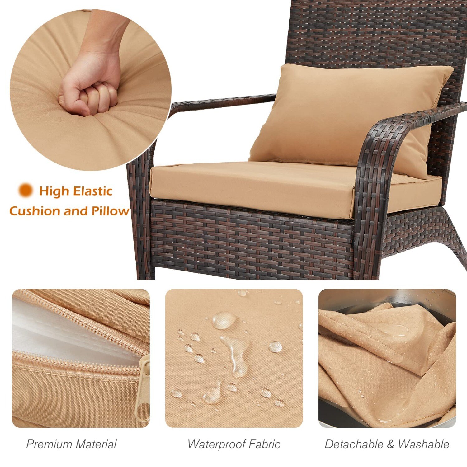 AECOJOY 16108BR-LS01 Patio-Chairs - View #2