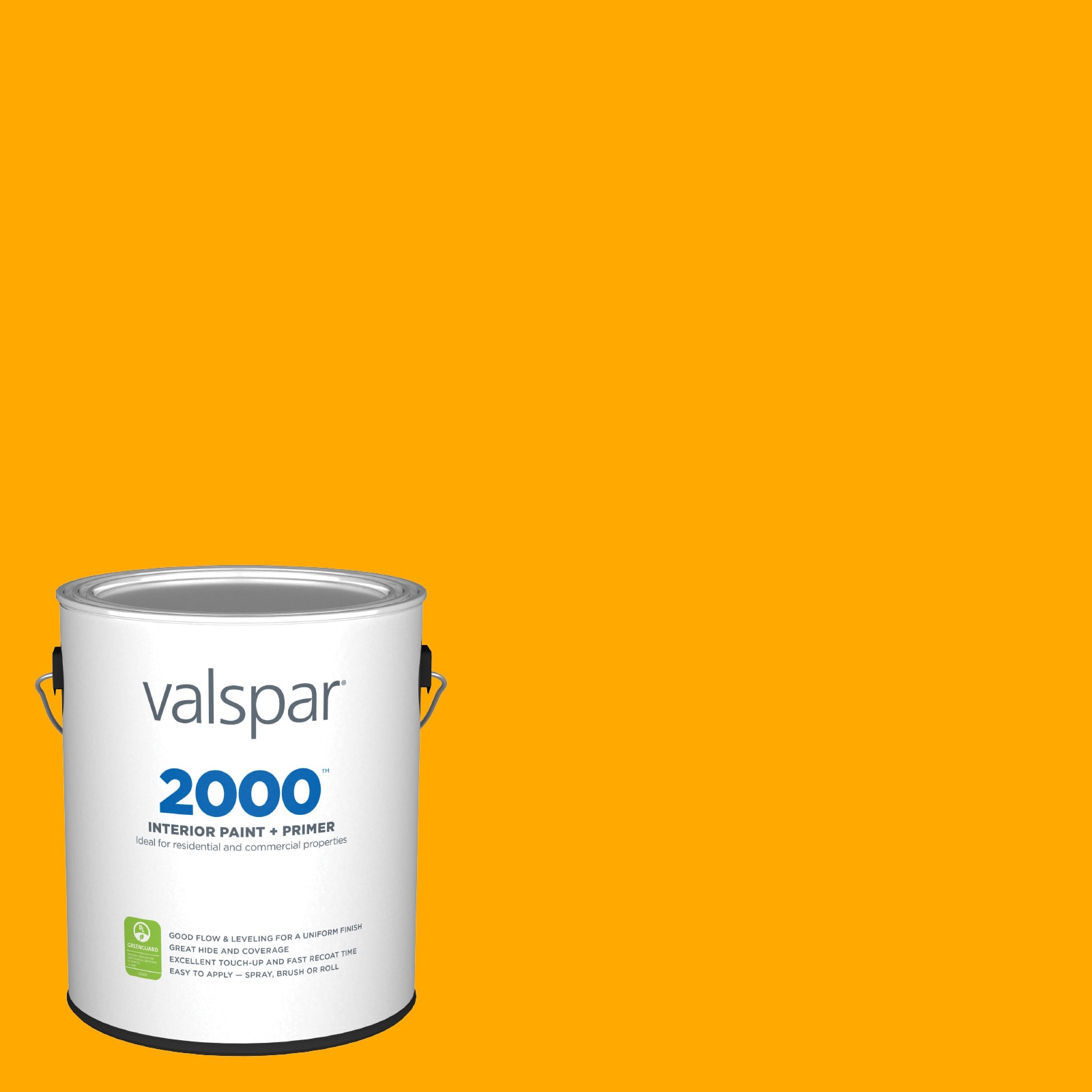 Valspar 3001-1A-28328 2000 Flat Orange Glow 3001-1A Latex Interior Paint Paint + Primer ( 1-gallon )