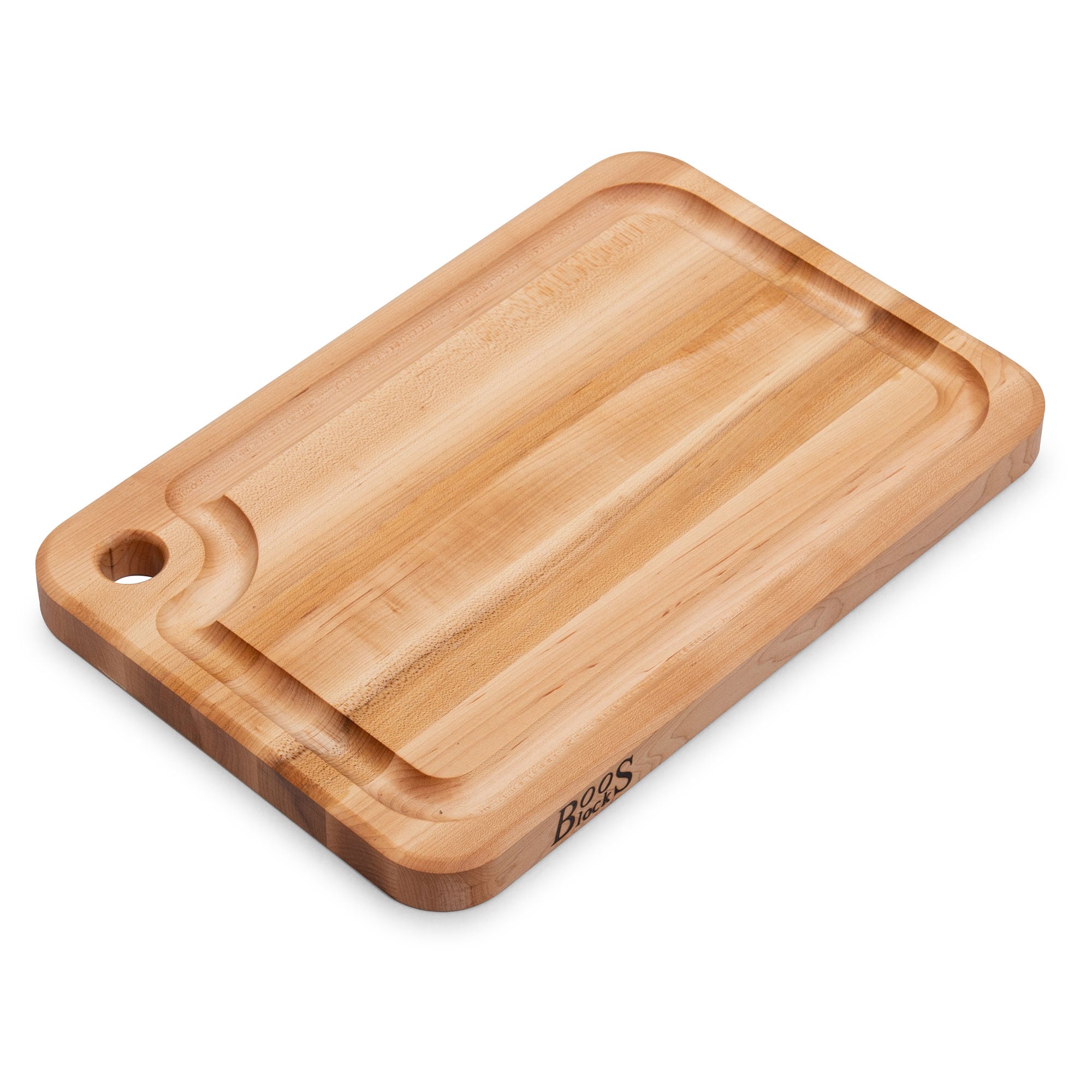 John Boos 184543 18-in L x 12-in W Wood Cutting Board