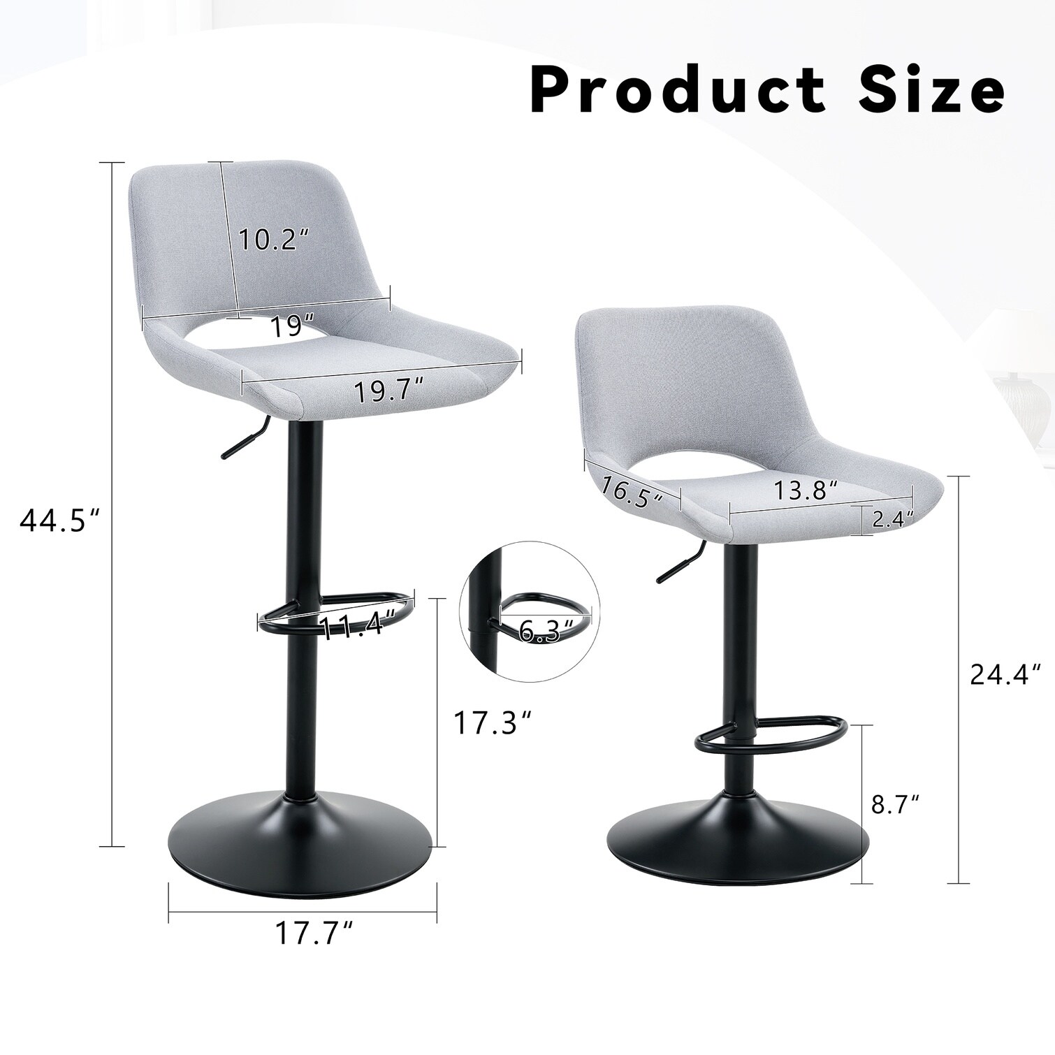 FlowLuxe YE0RN8A9FDZC stools - View #4