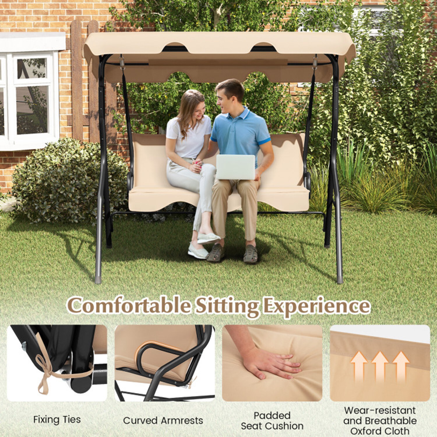 Mondawe MO-OP70491MS Swing-Gliders - View #4