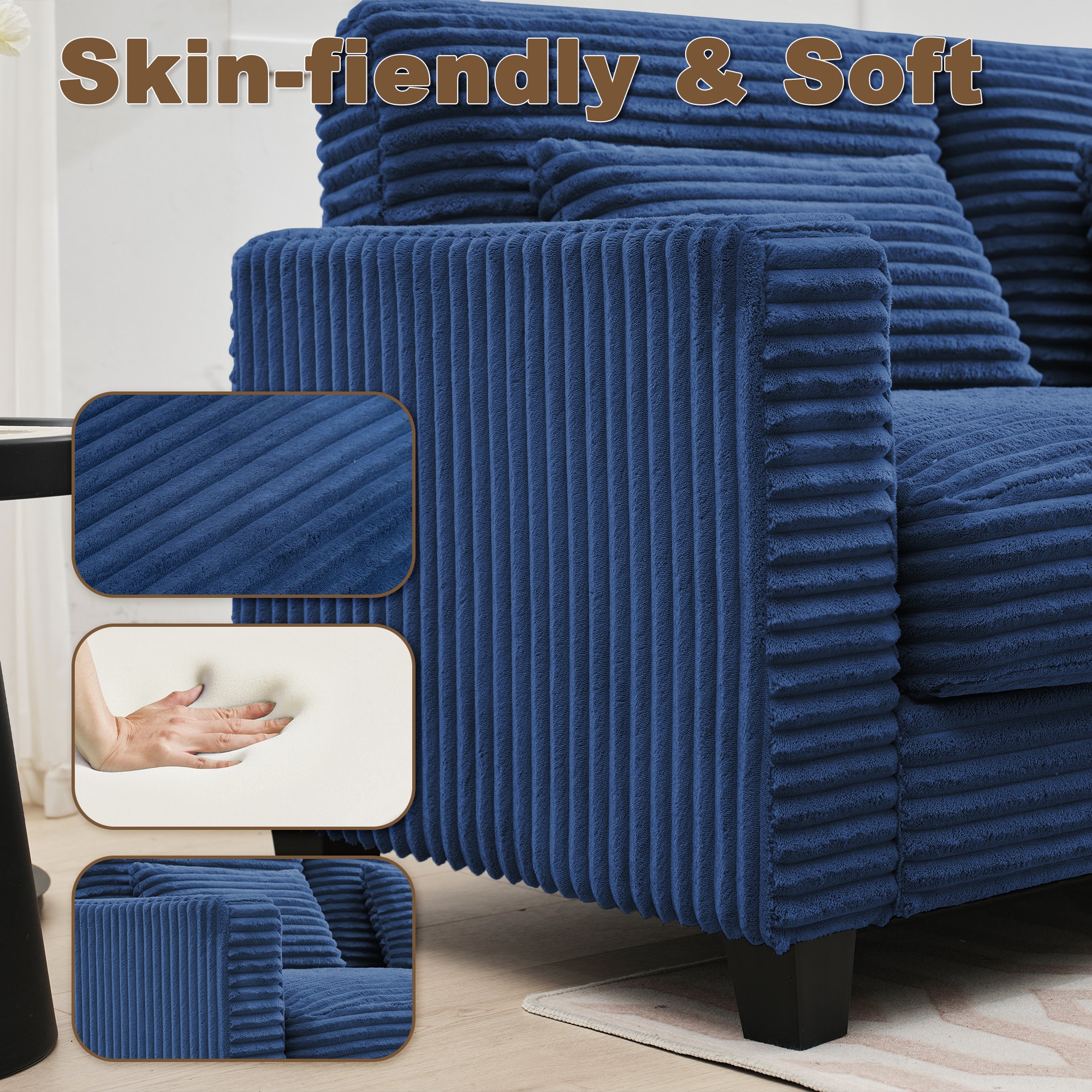 VOUA SAF-LYD2Z-NV Sofas-Loveseats - View #5