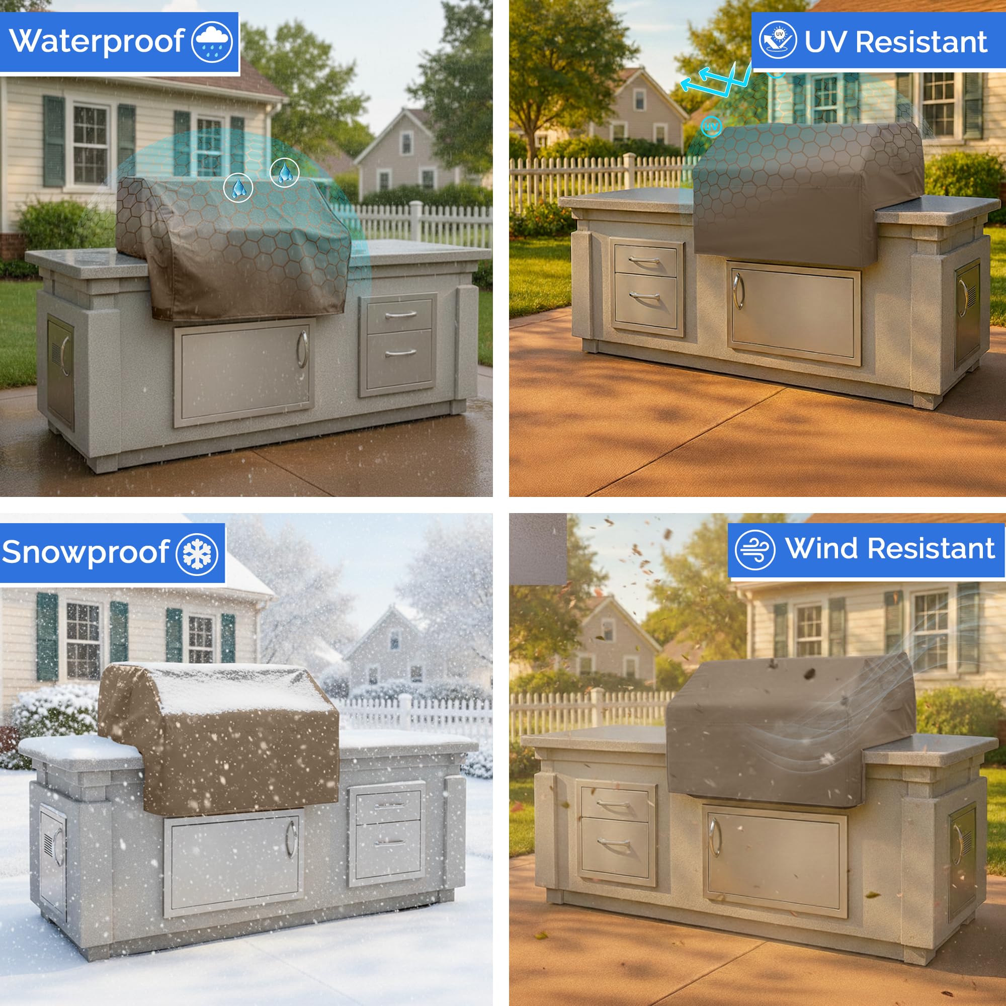 Covers & All 665502122874 Grill-Covers - View #2