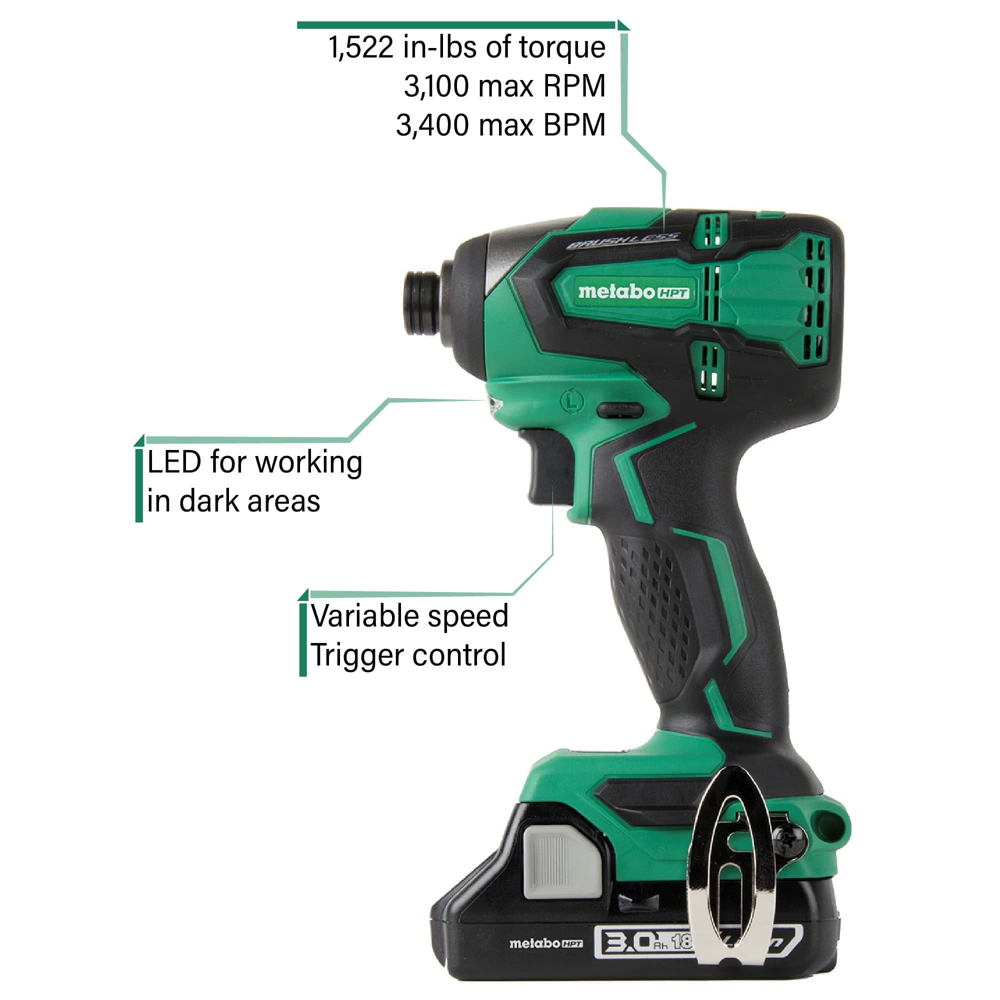 Metabo HPT KC18DBFL2SM Combo-Kits - View #4