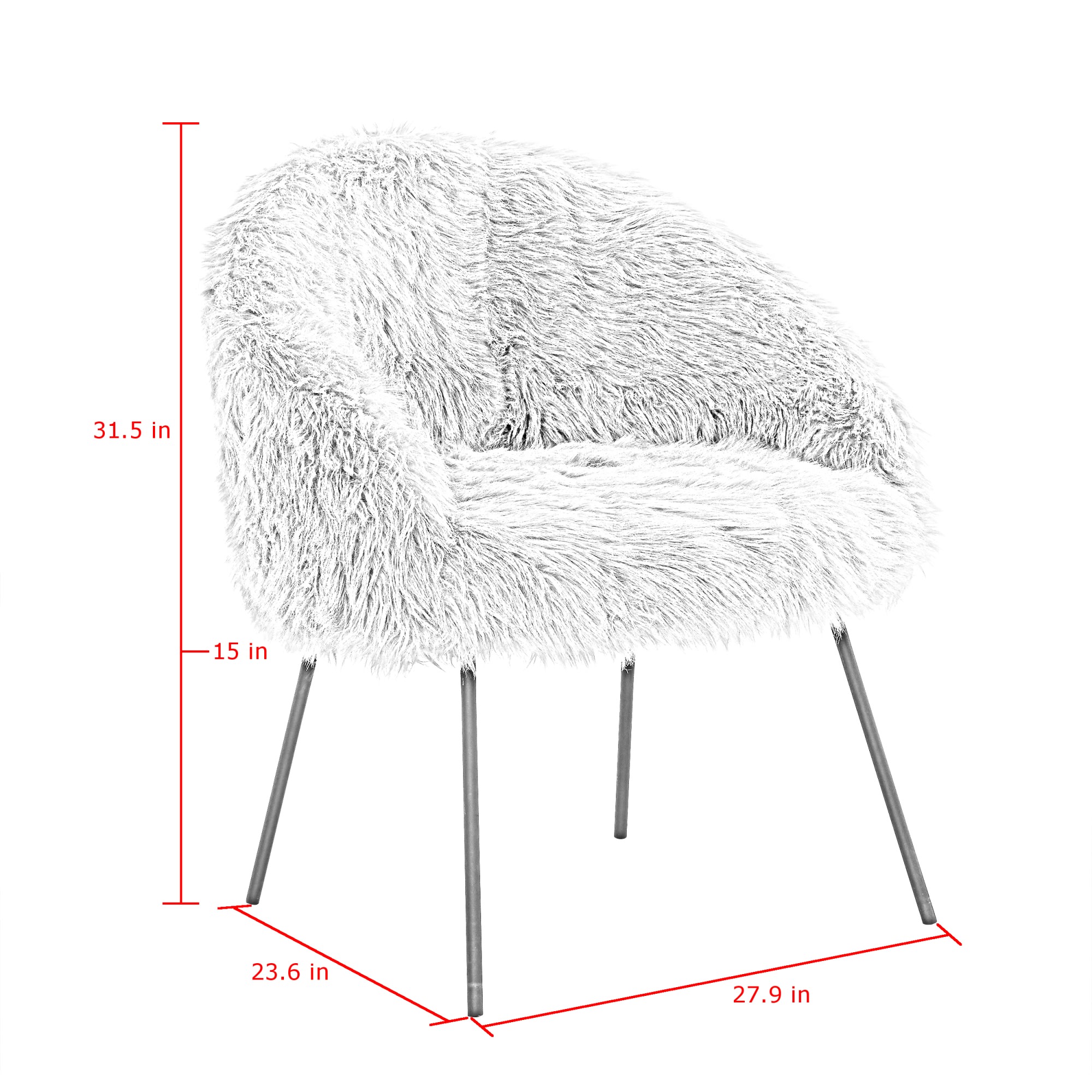 Inspired Home AC49-04GR-LS chairs - View #8
