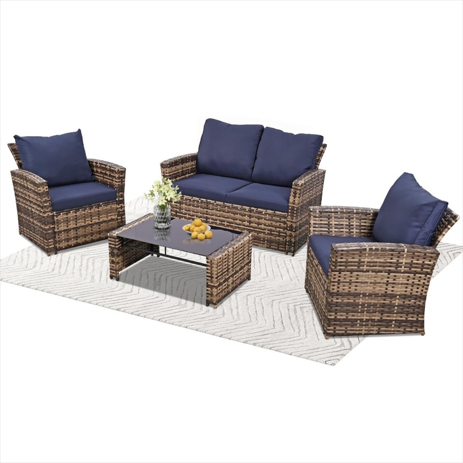 SunJet X6E8GJSRN1PF Patio-Conversation-Sets - View #3