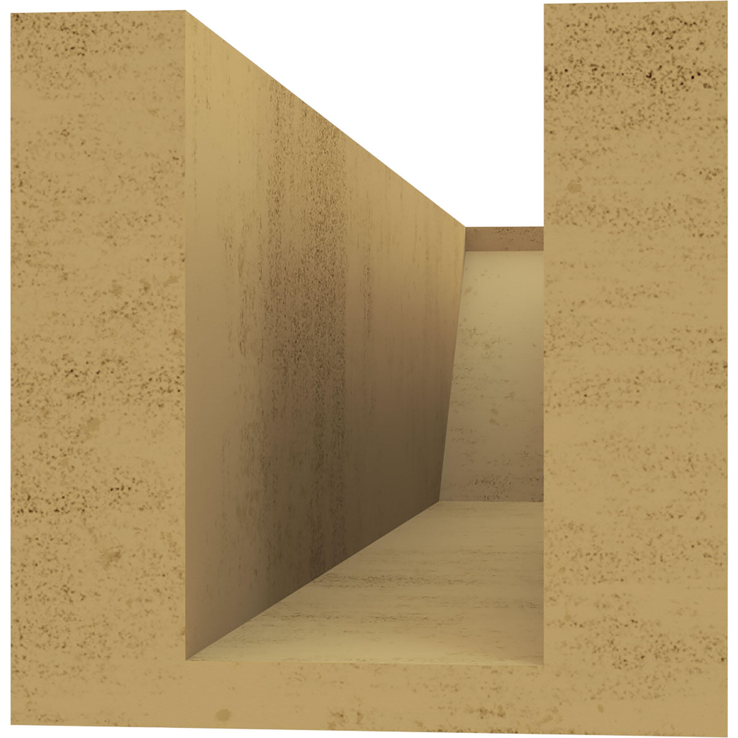 Ekena Millwork RFTU04X04X16CONRCPR Exterior-Brackets-Braces - View #4