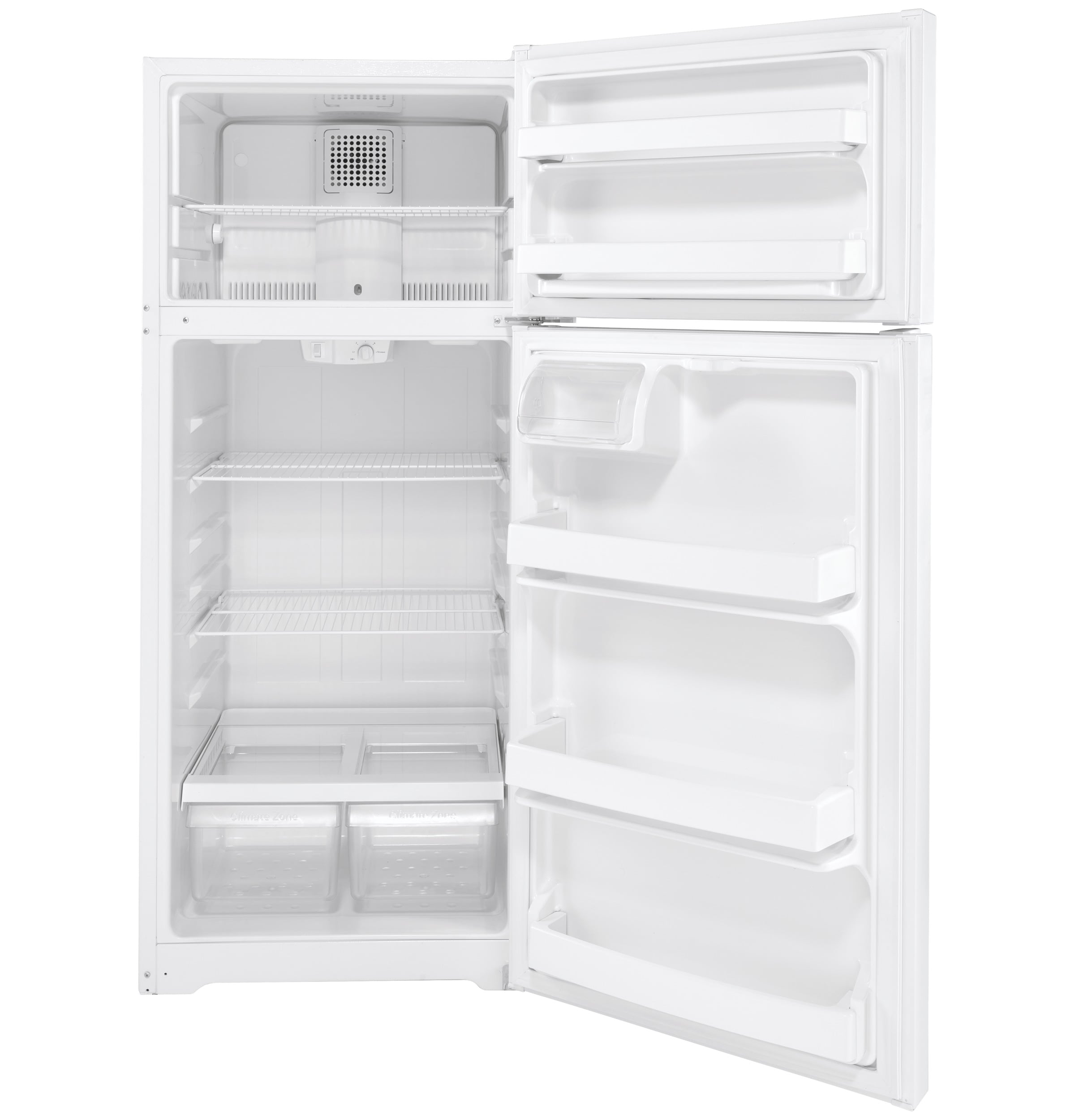 GE GTS18DTNRWW Top-Freezer-Refrigerators - View #4
