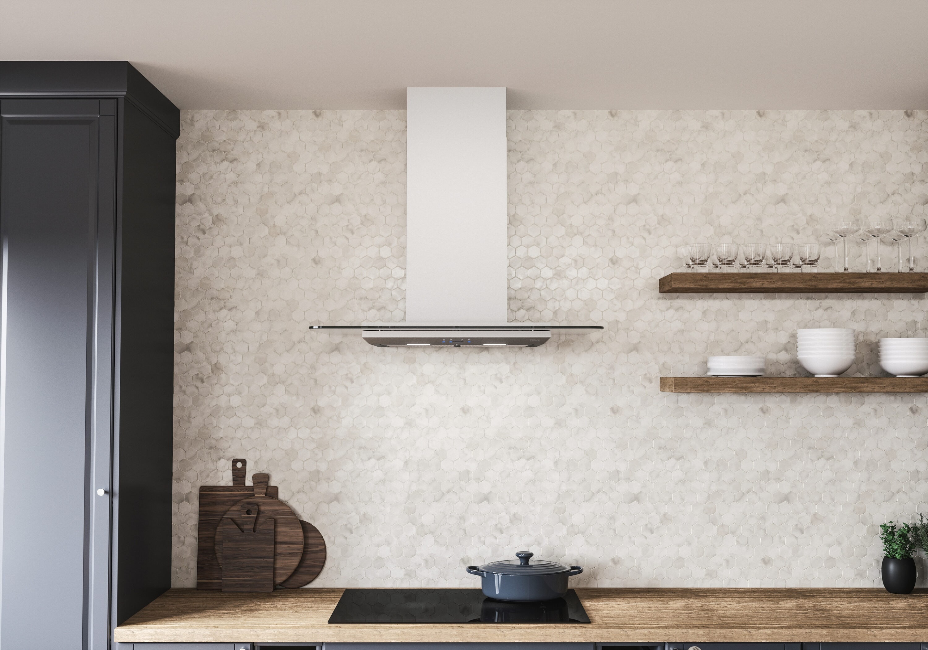 Zephyr ZVO-M90BG Wall-Mounted-Range-Hoods - View #4