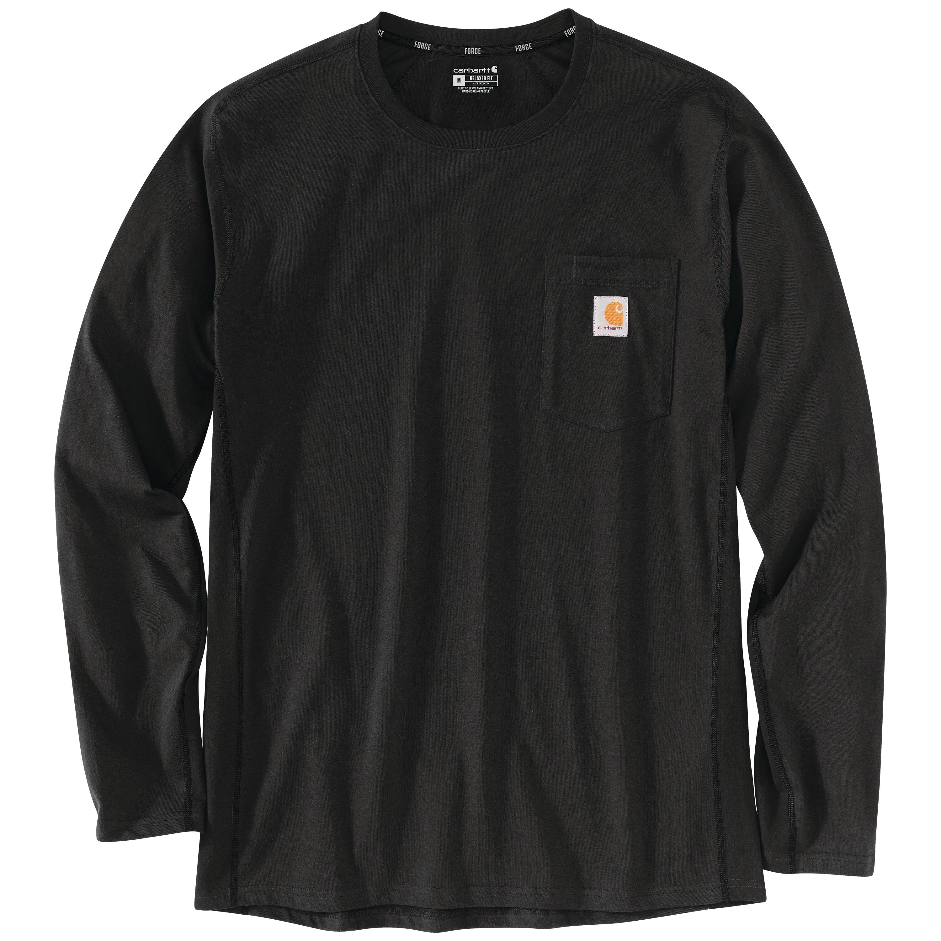 Carhartt Men's Jersey Long Sleeve T-shirt (Large) in the Tops & Shirts ...