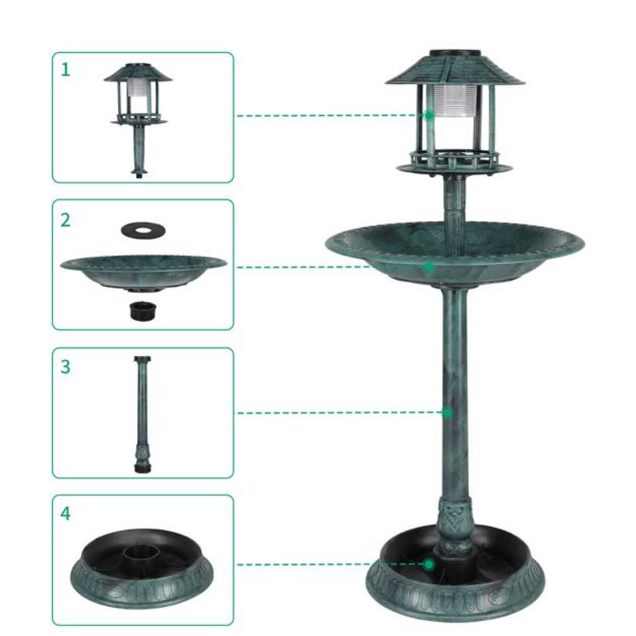 AHIOU HOME ZAAHD-HIB3TGBD birdbaths - View #9