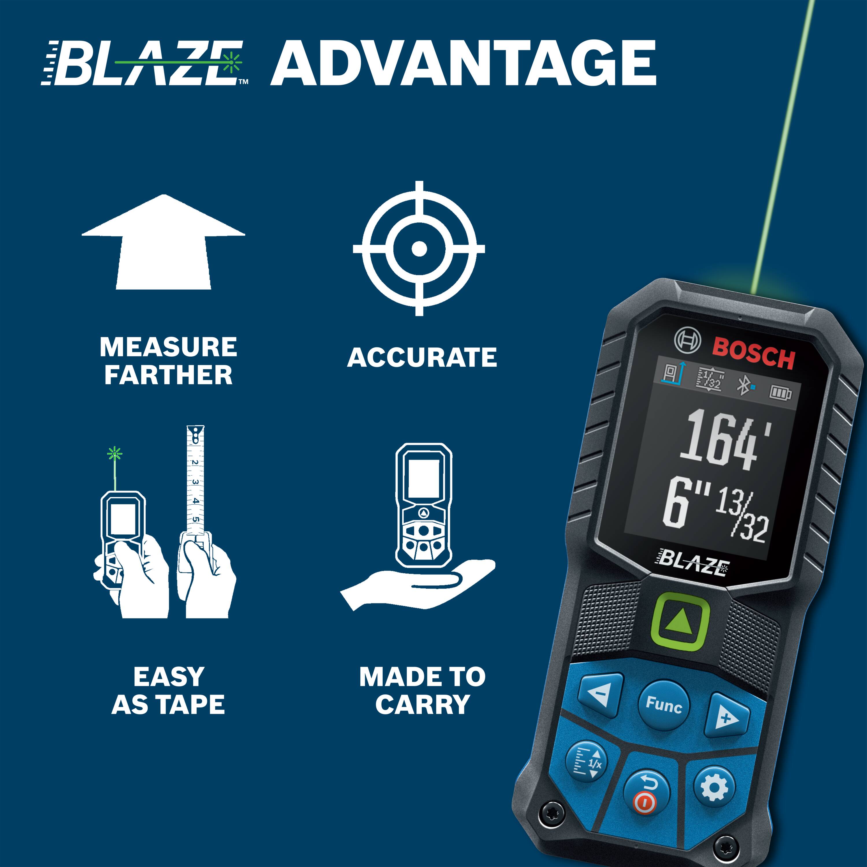 Bosch GLM165-27CGL Laser-Distance-Measurers - View #3