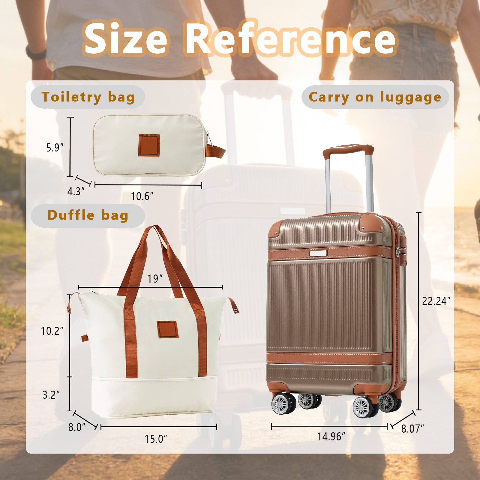 LUXEYARD DS-Y-YC-454 Luggage-And-Luggage-Sets - View #2