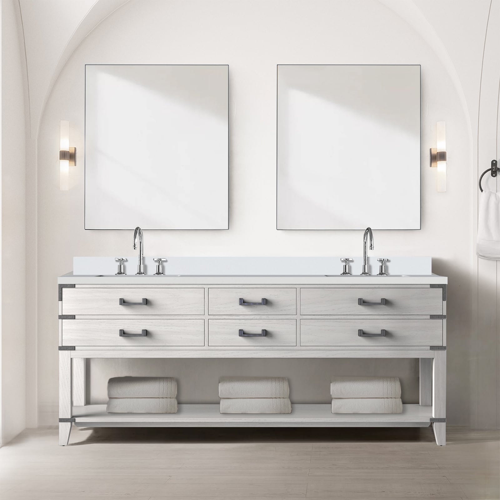 Lexora LVGR80DM200 Bath-Vanity-Combo - View #4