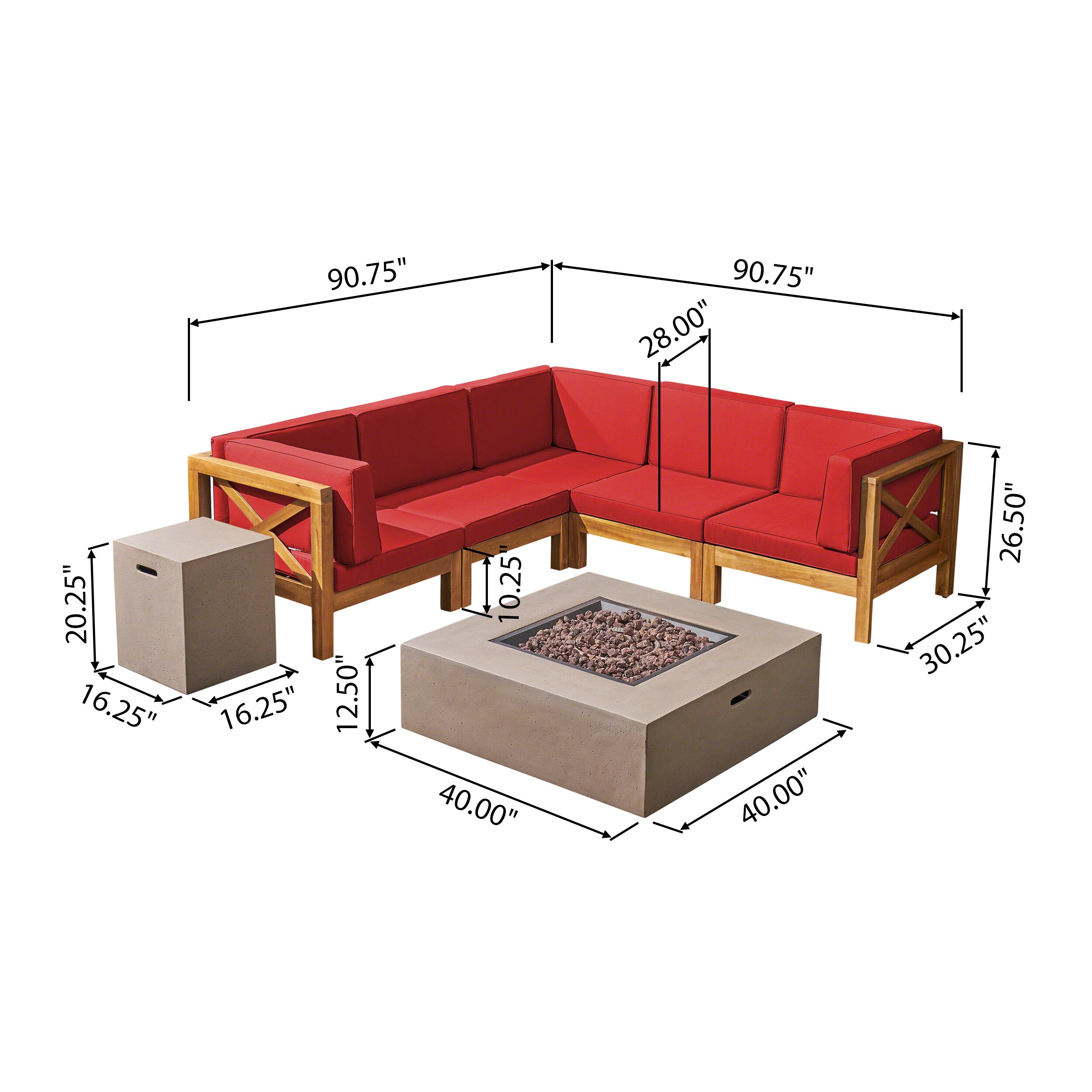 Christopher Knight Home 306721 Patio-Sofas-Daybeds - View #2